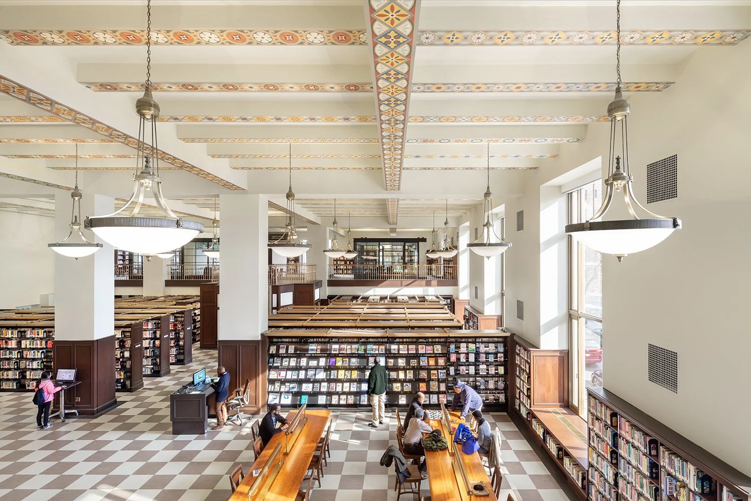 Int. Historic Library Mezzanine