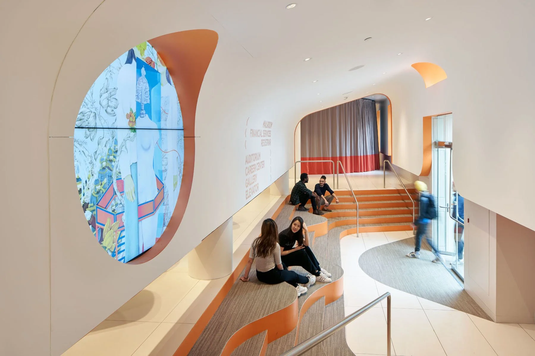 RISD Student Center Int. Entry