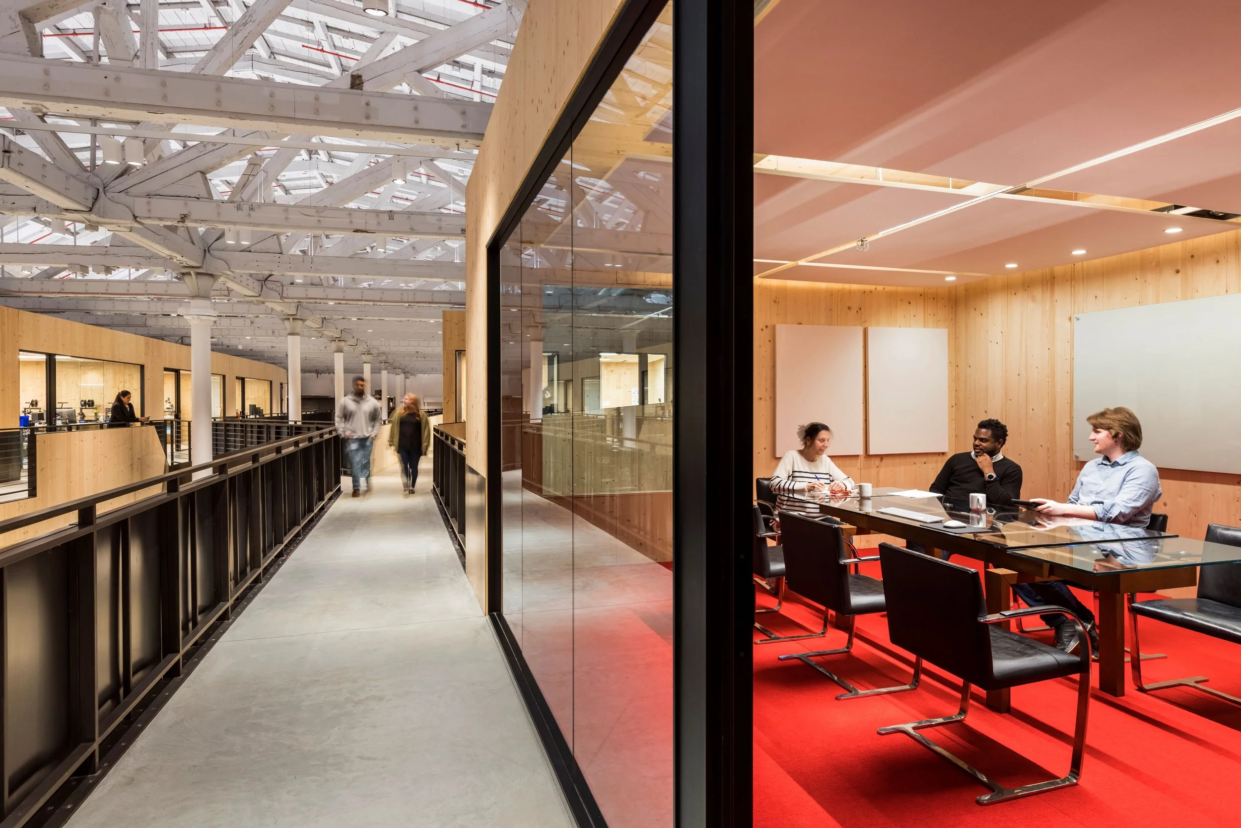 Int. Warehouse Adaptive Reuse Office Space