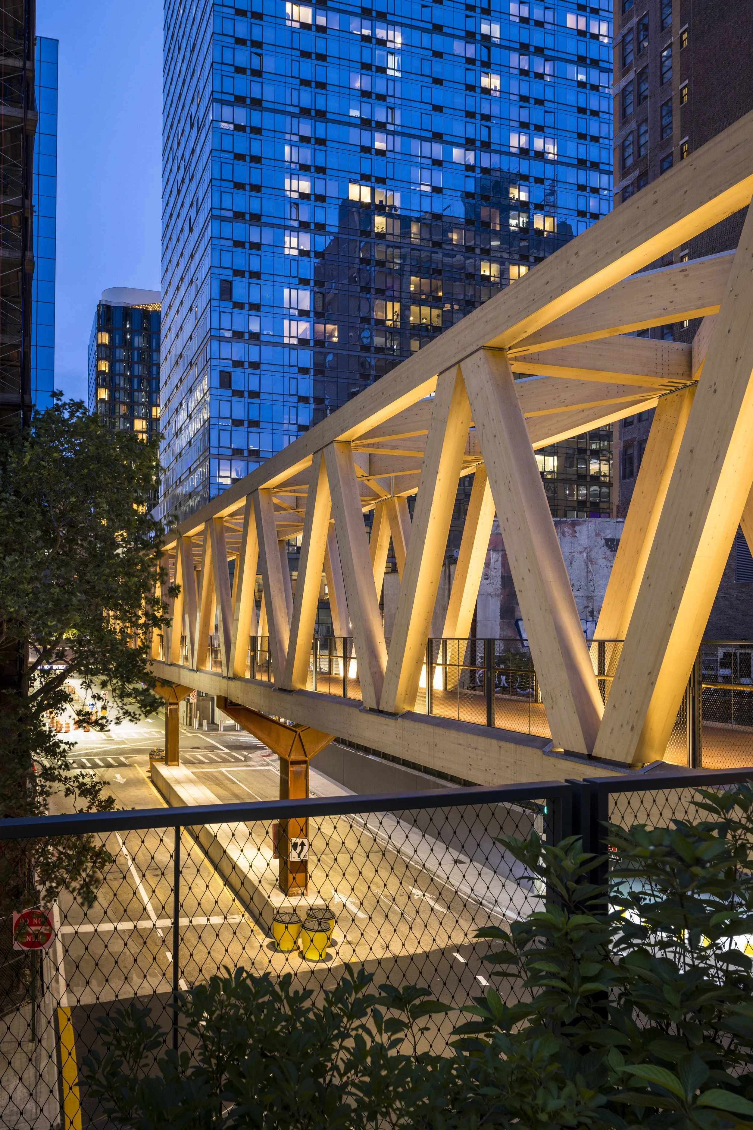 Exterior Pedestrian Walkway