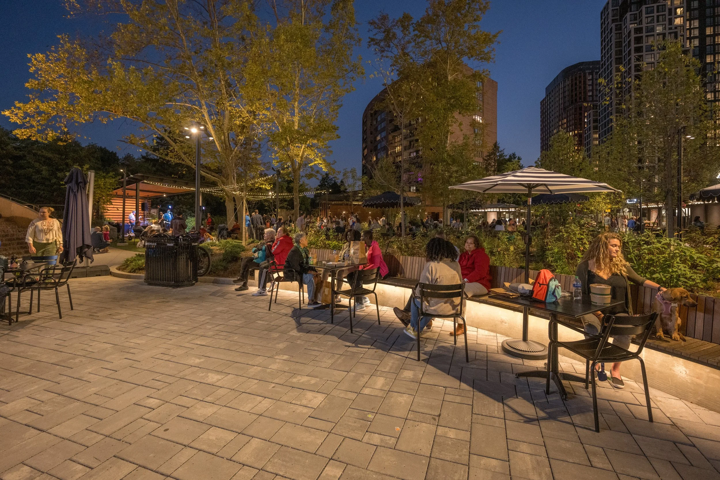 Park Seating Area