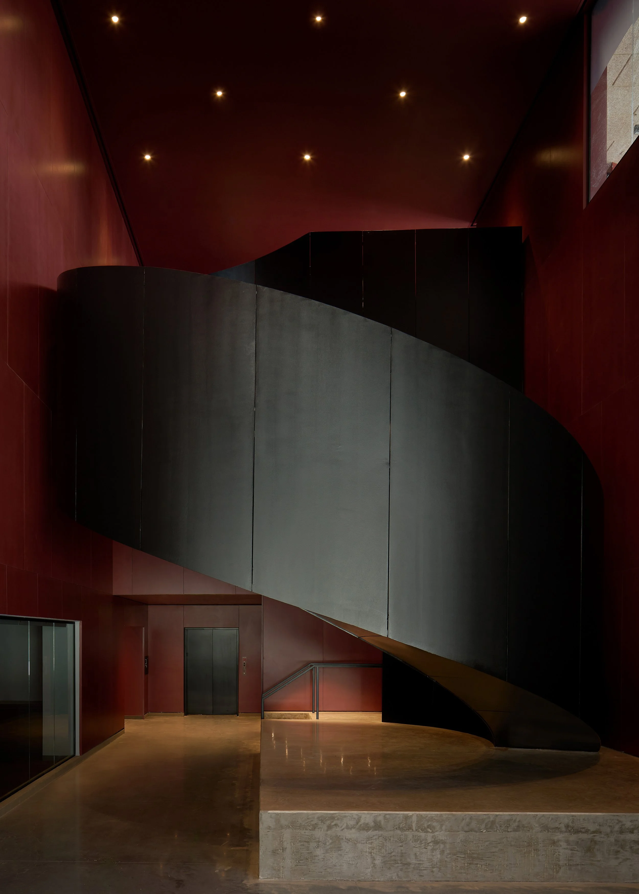 Int. Public Library Circular Stairs