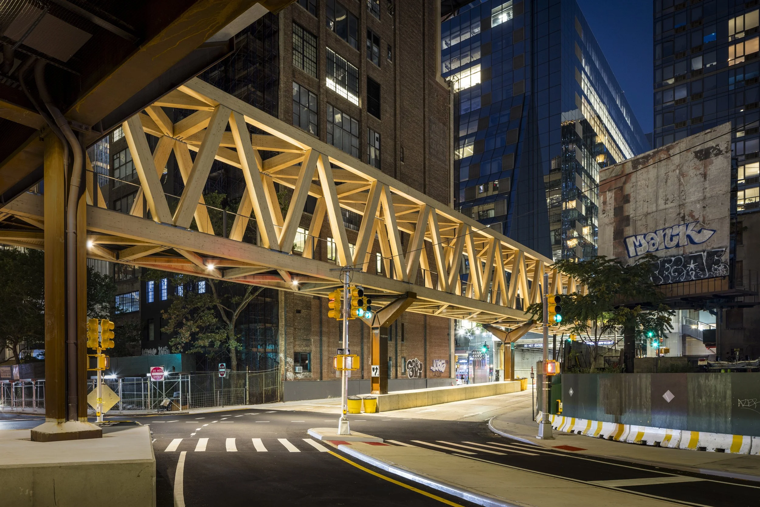 Exterior Pedestrian Walkway