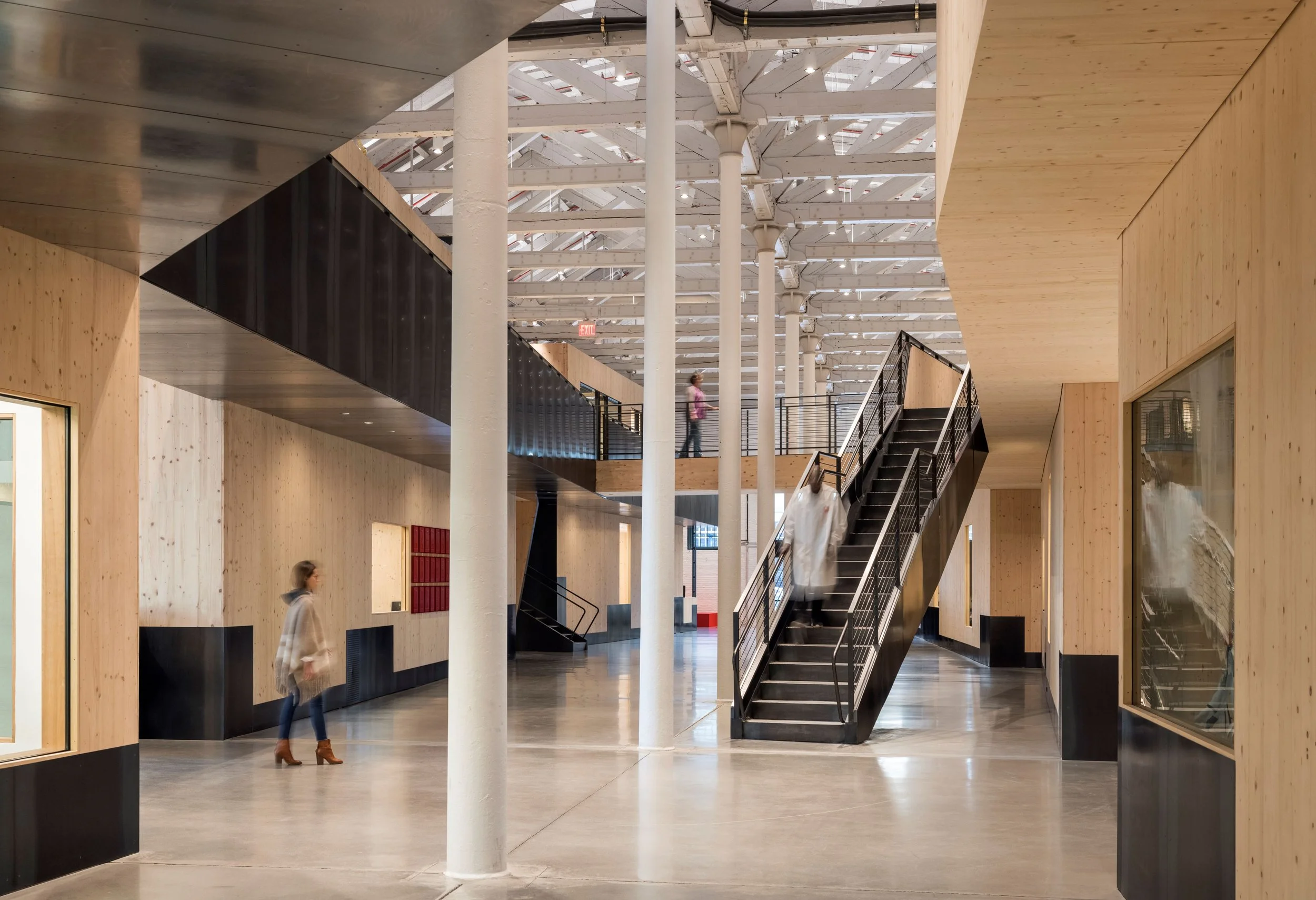 Int. Warehouse Adaptive Reuse Stairs