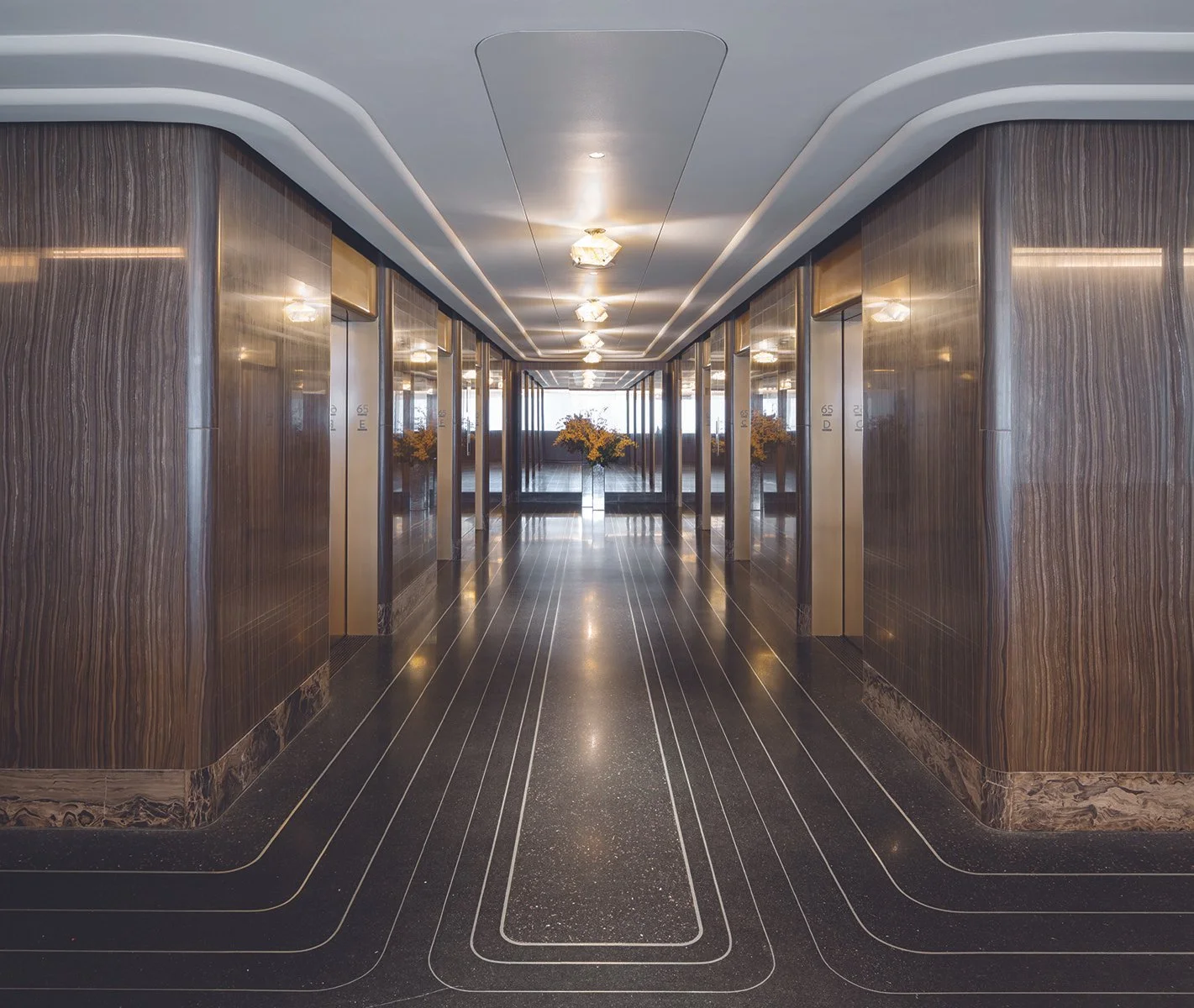 Int. Rainbow Room Elevator Lobby