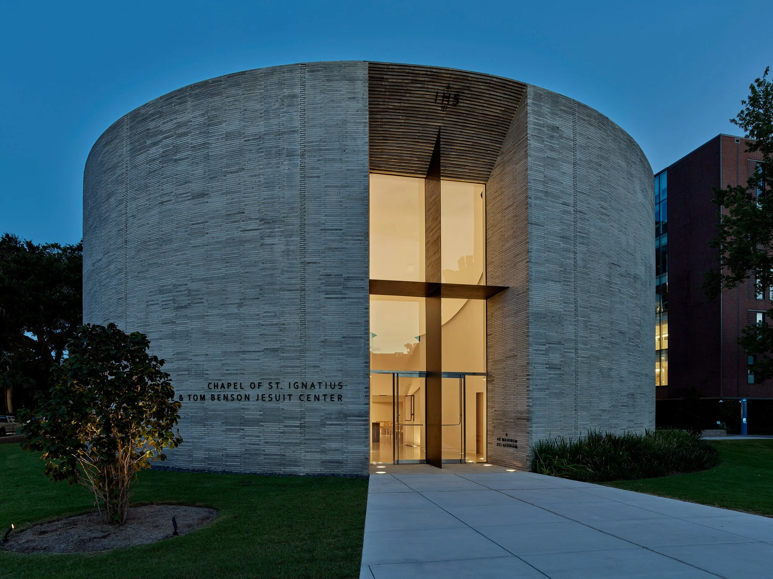 Chapel of St. Ignatius and Gayle and Tom Benson Jesuit Center at Loyola University