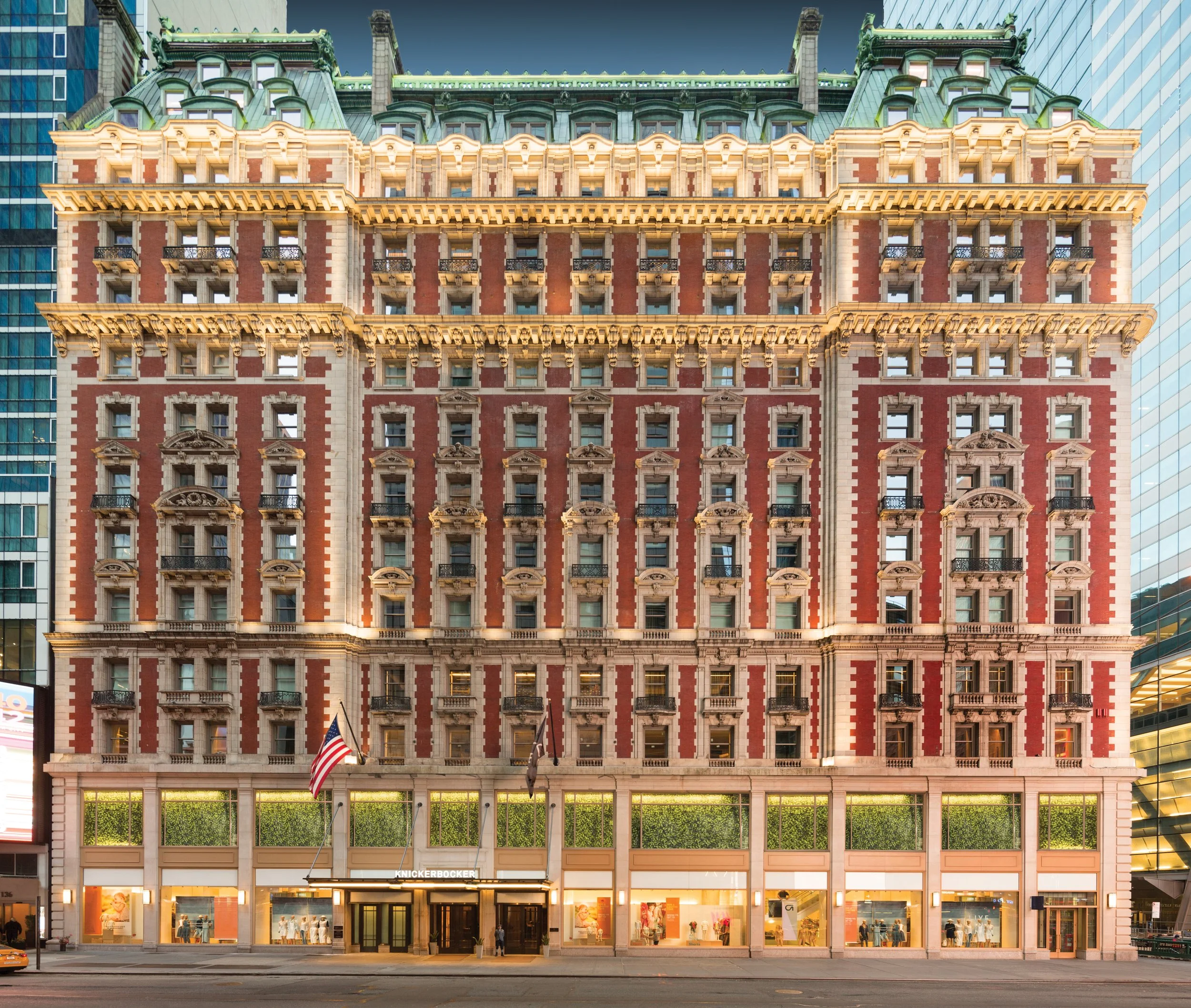 Ext. Historic Hotel Facade