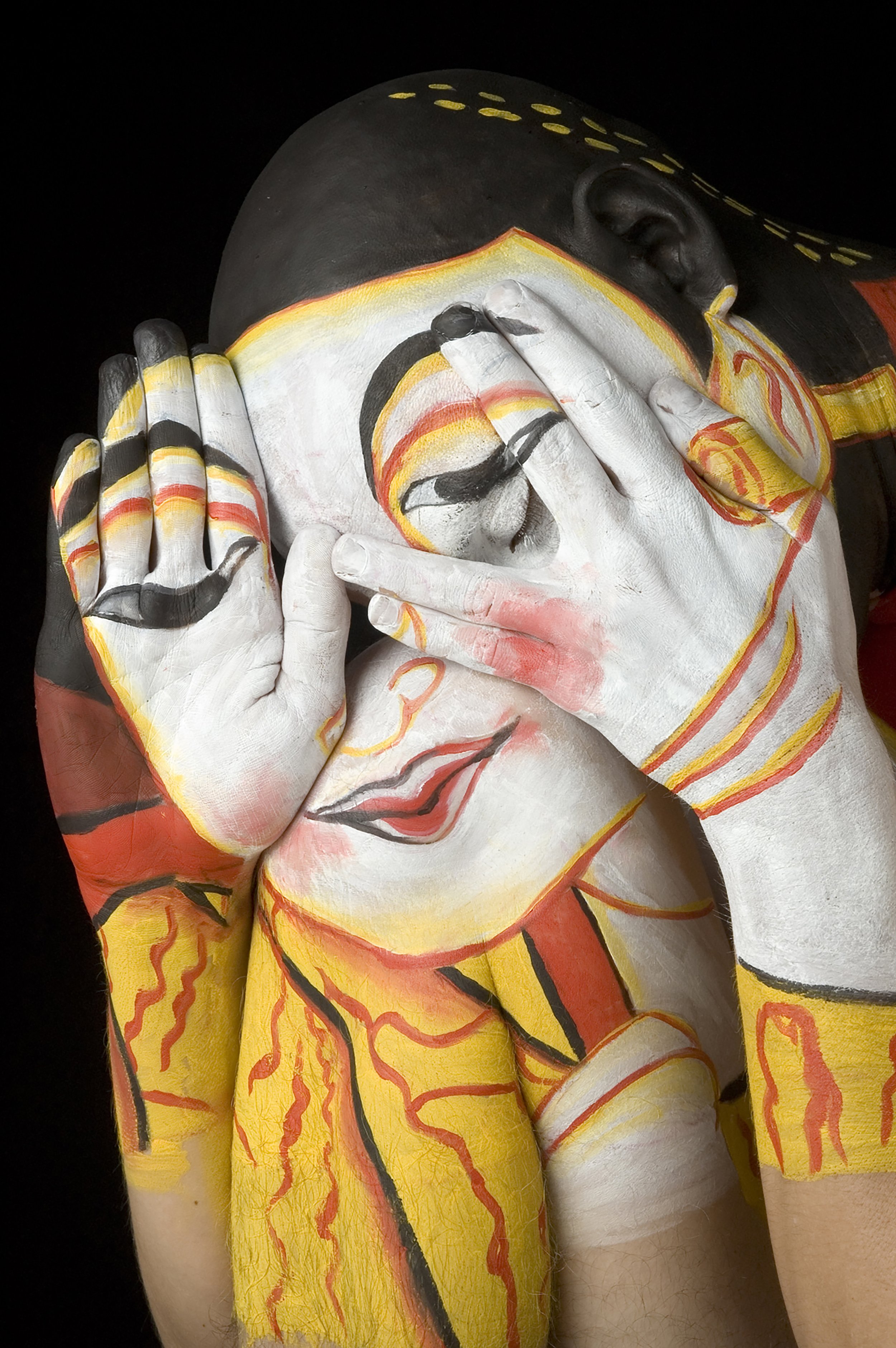 Lanna Woman, from Temple Wat Umong, Chiang Mai, Thailand