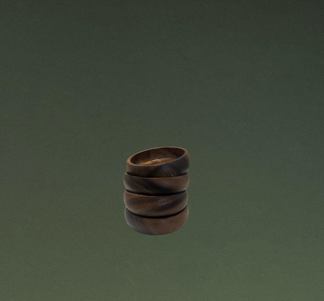 SMALL WOODEN BOWLS $30.00