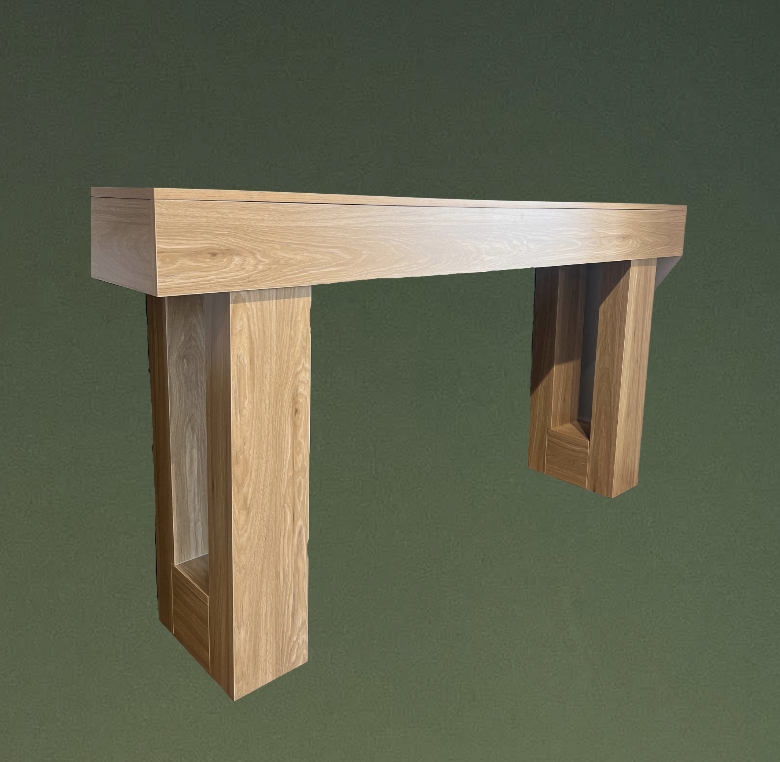 WOODEN WELCOME TABLE $150.00