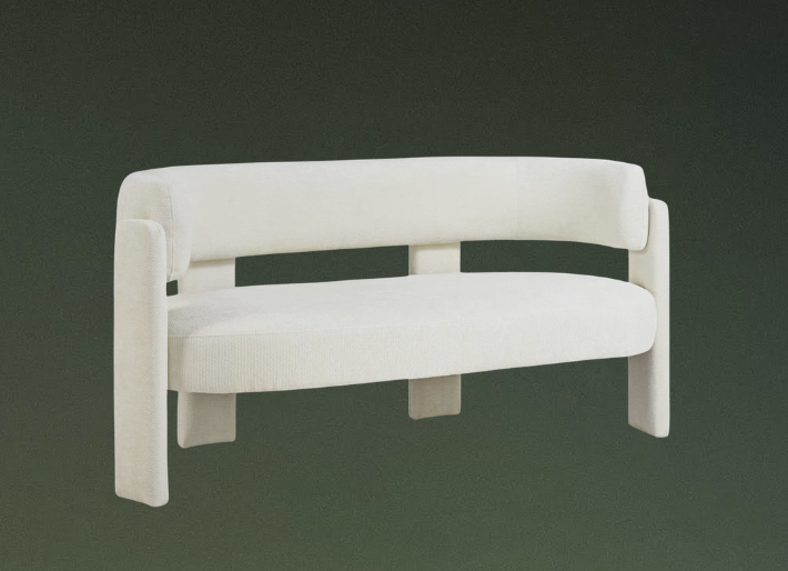 WHITE SOFA $150.00
