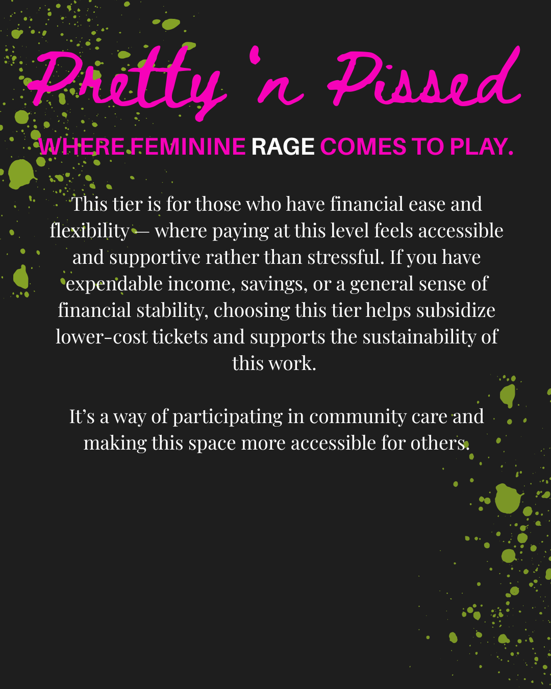 Pretty 'n Pissed | May 3rd | 2-5pm | Bend