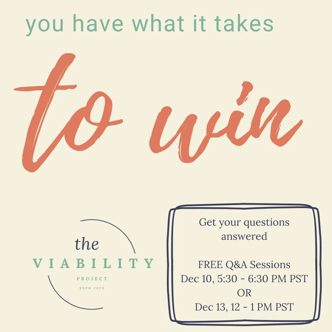 We are hosting two FREE Q&amp;A sessions with Whitney Stevens, founder of The Viability Project. We&rsquo;re all about helping first-time candidates, women, and people of color break into politics and break down barriers to raising money. So bring an