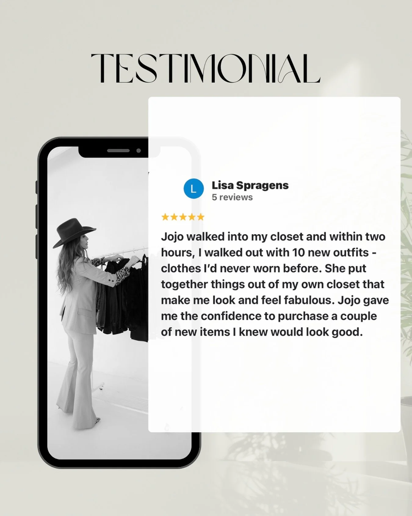 CLIENT LOVE TIME ❤️

This is exactly why I do what I do.
Not to add more clothes&hellip; but to unlock what&rsquo;s already there.

Taking pieces you&rsquo;ve overlooked, styling them in unexpected ways, and suddenly you see yourself differently.
Mor