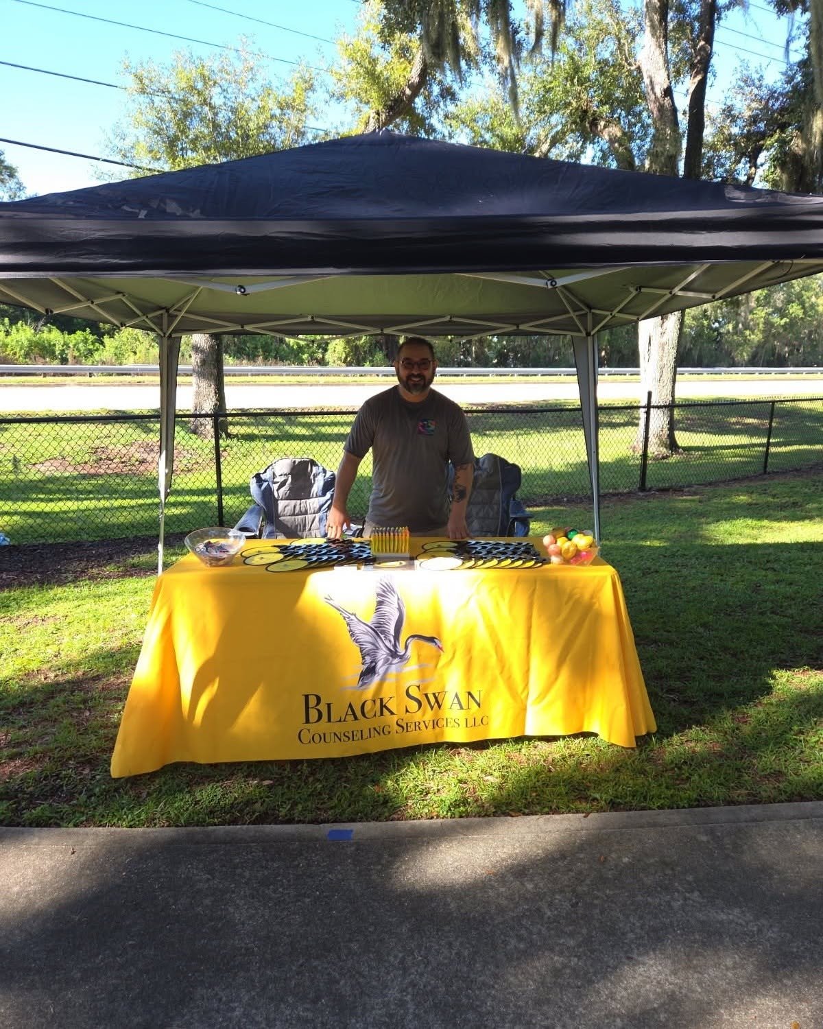 Juan at the Labor Day Unity Festival