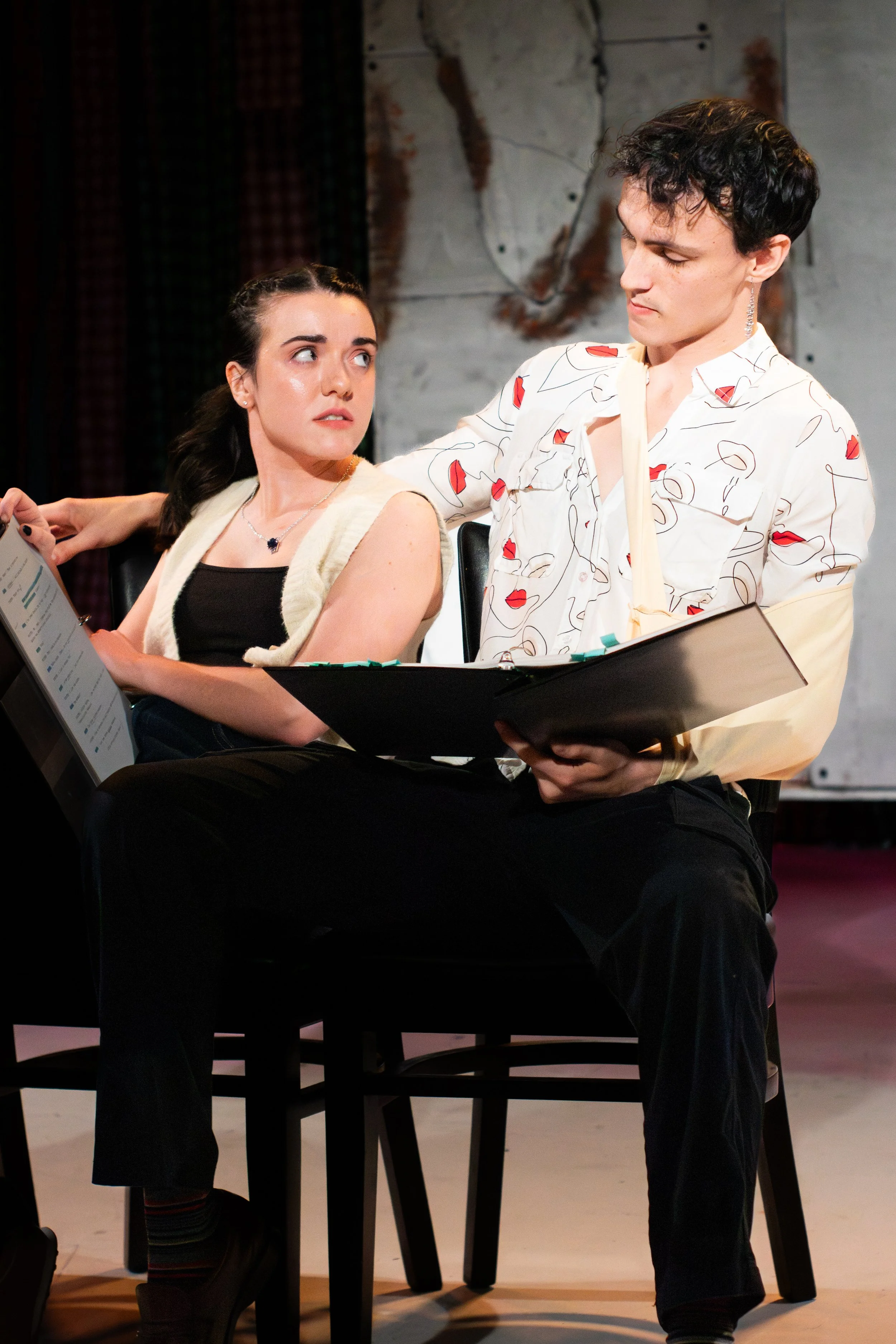 Amanda Elena de la Fuente as Hope and Ian Mason as Foster
Photo: Sophie Davidson