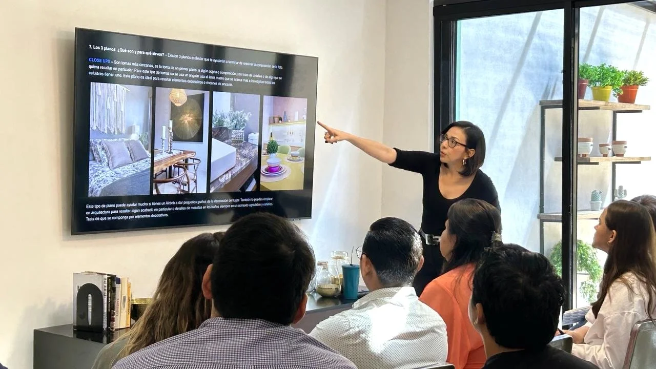 Taller presencial Método POP™ – fotografía inmobiliaria con celular