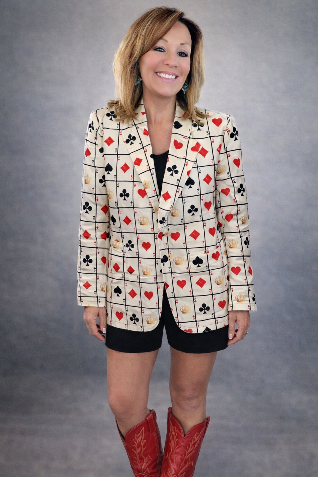 Full House Rodeo Poker Blazer *BESTSELLER*