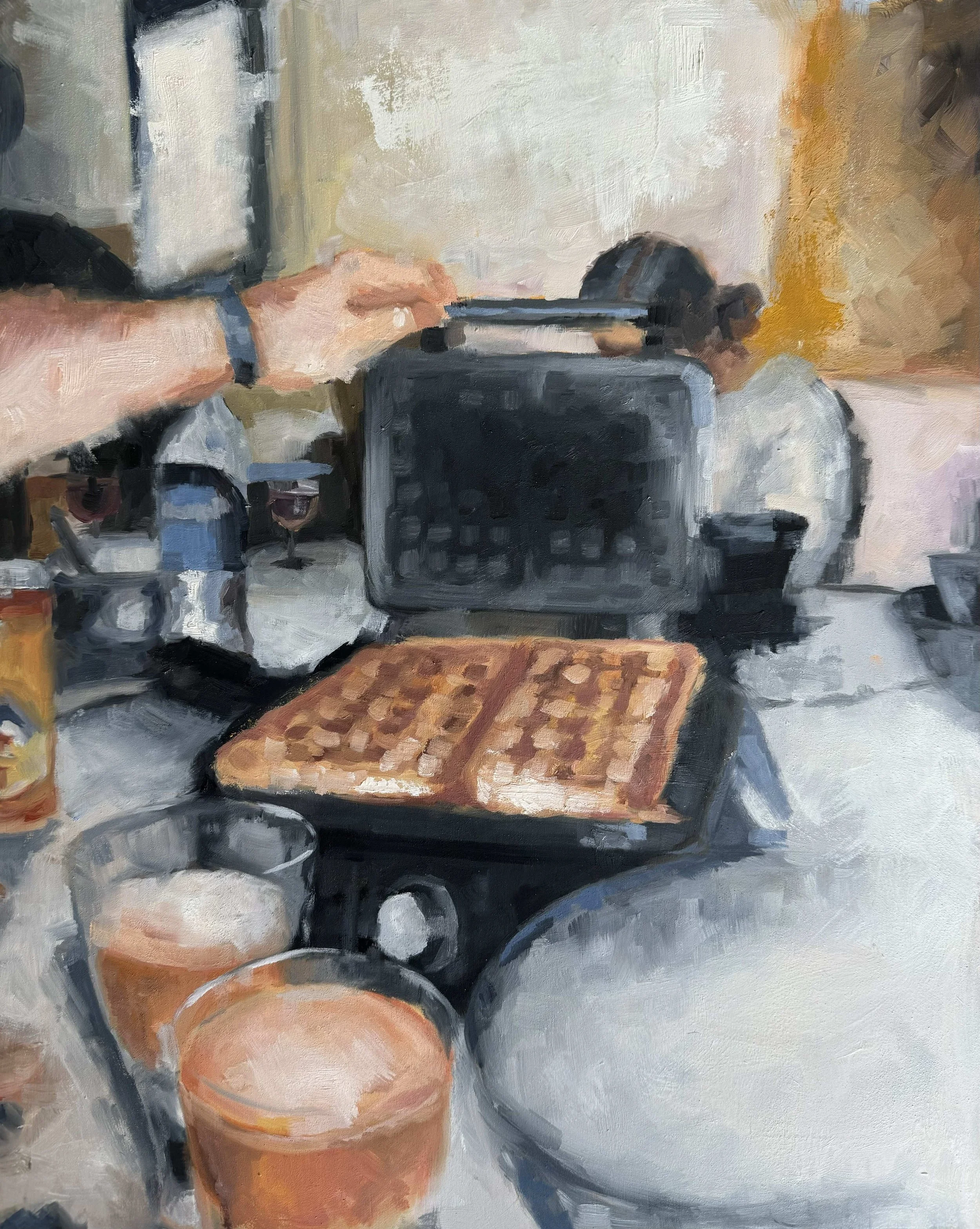 Waffles in Bruges