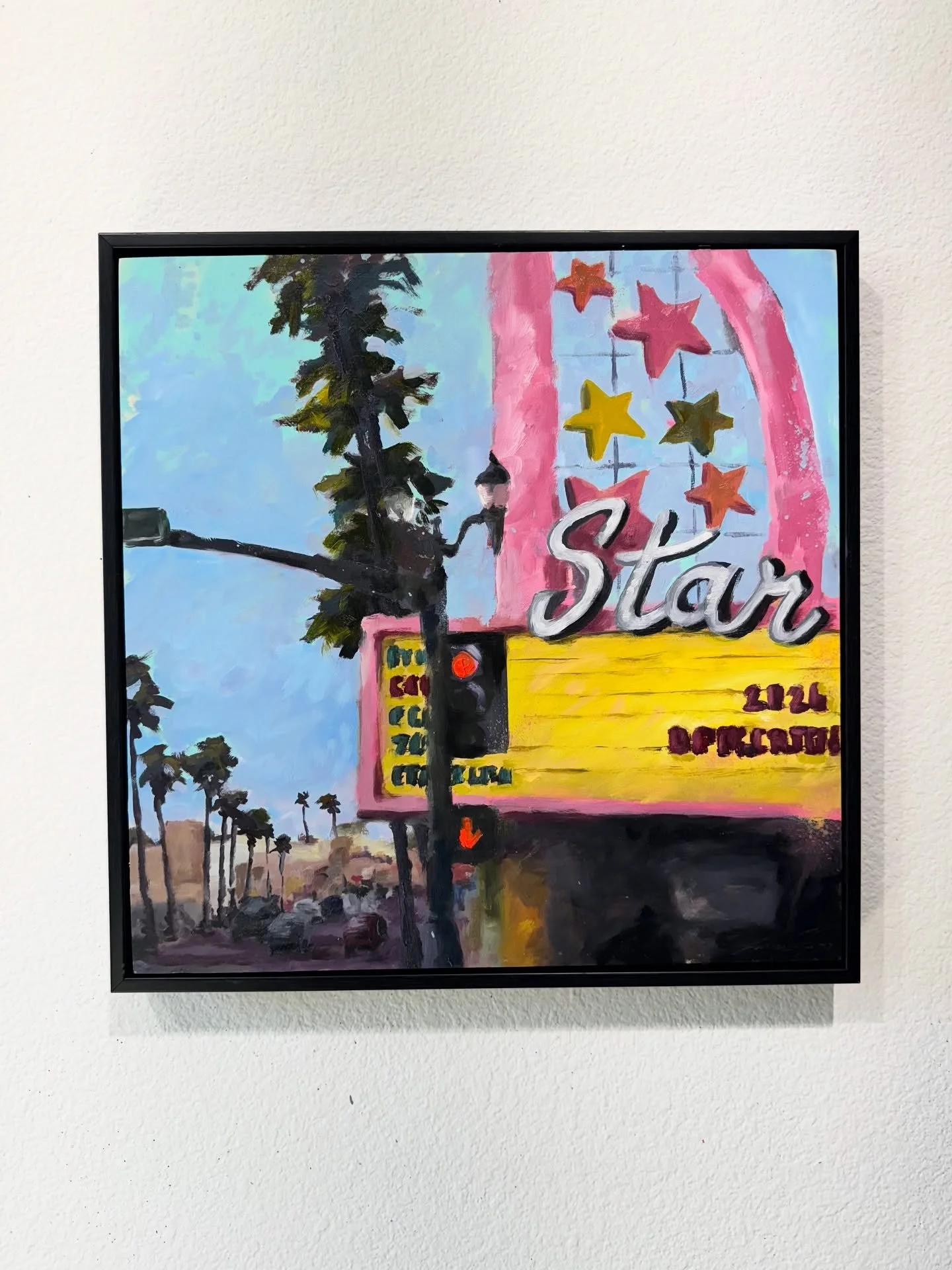 This plein air oil painting was one of my favorites from this week&rsquo;s Plein Air Festival. The Star Theatre in Oceanside is such a fun landmark - it&rsquo;s dripping with that classic 1950s Southern California vibe, full of candy colors and just 