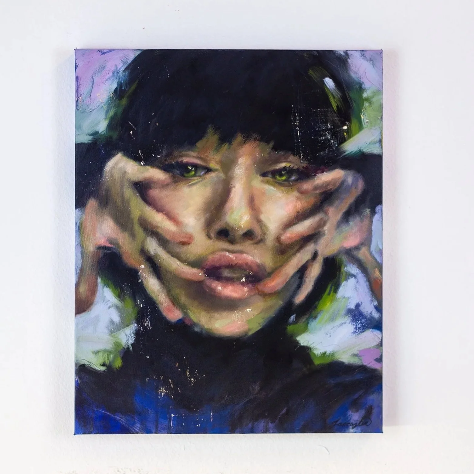 Holding it together, letting it go

I love this piece, bc it encapsulates a time when I was pushing in my style and tapping even more into the feeling and flow behind the way I work with oils. ❤️