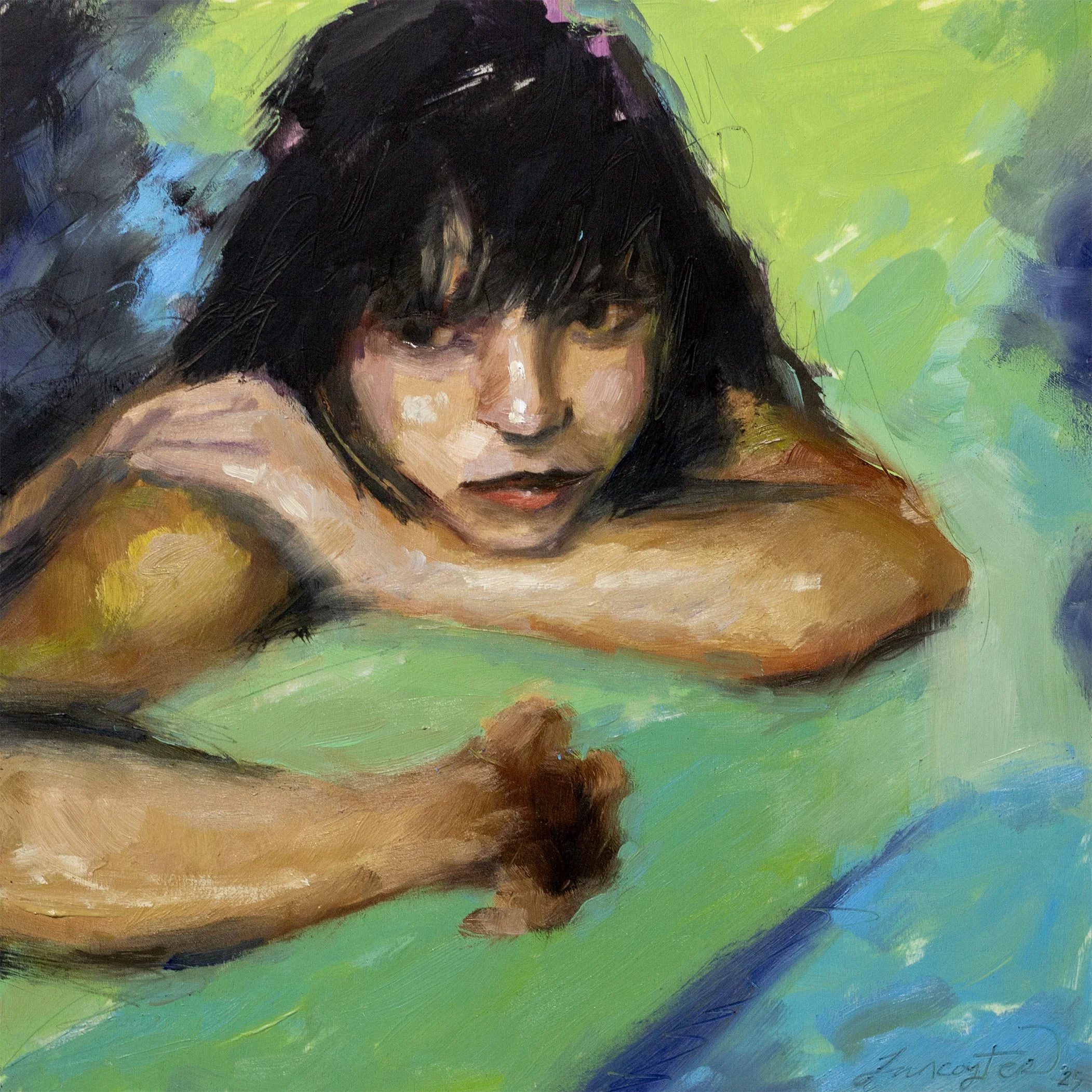 2025 Moment in Emerald oil on canvas 10x10-small.jpg