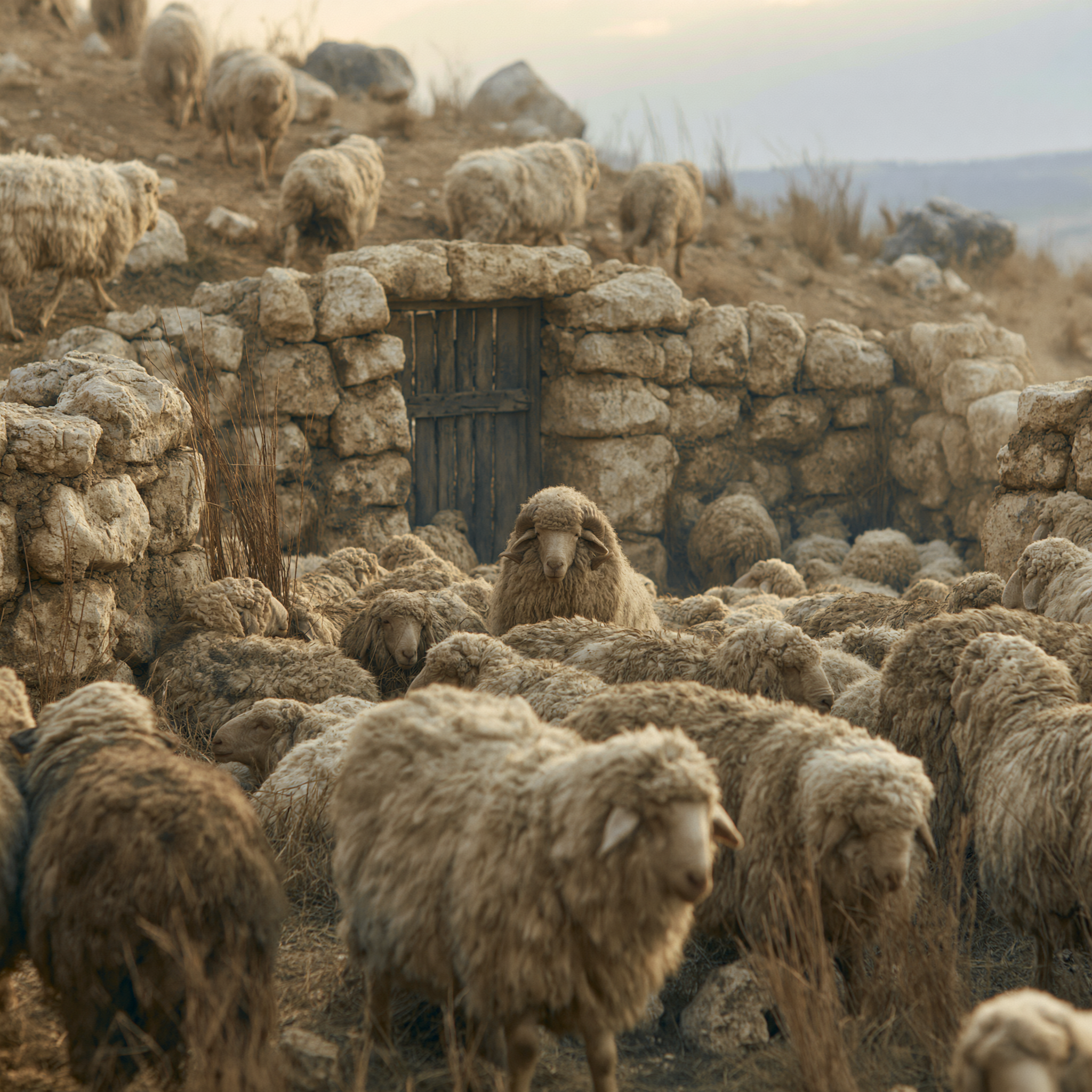 "I AM the Gate" in John 10: The Metaphor, the Sheepfold, and Eternal Life