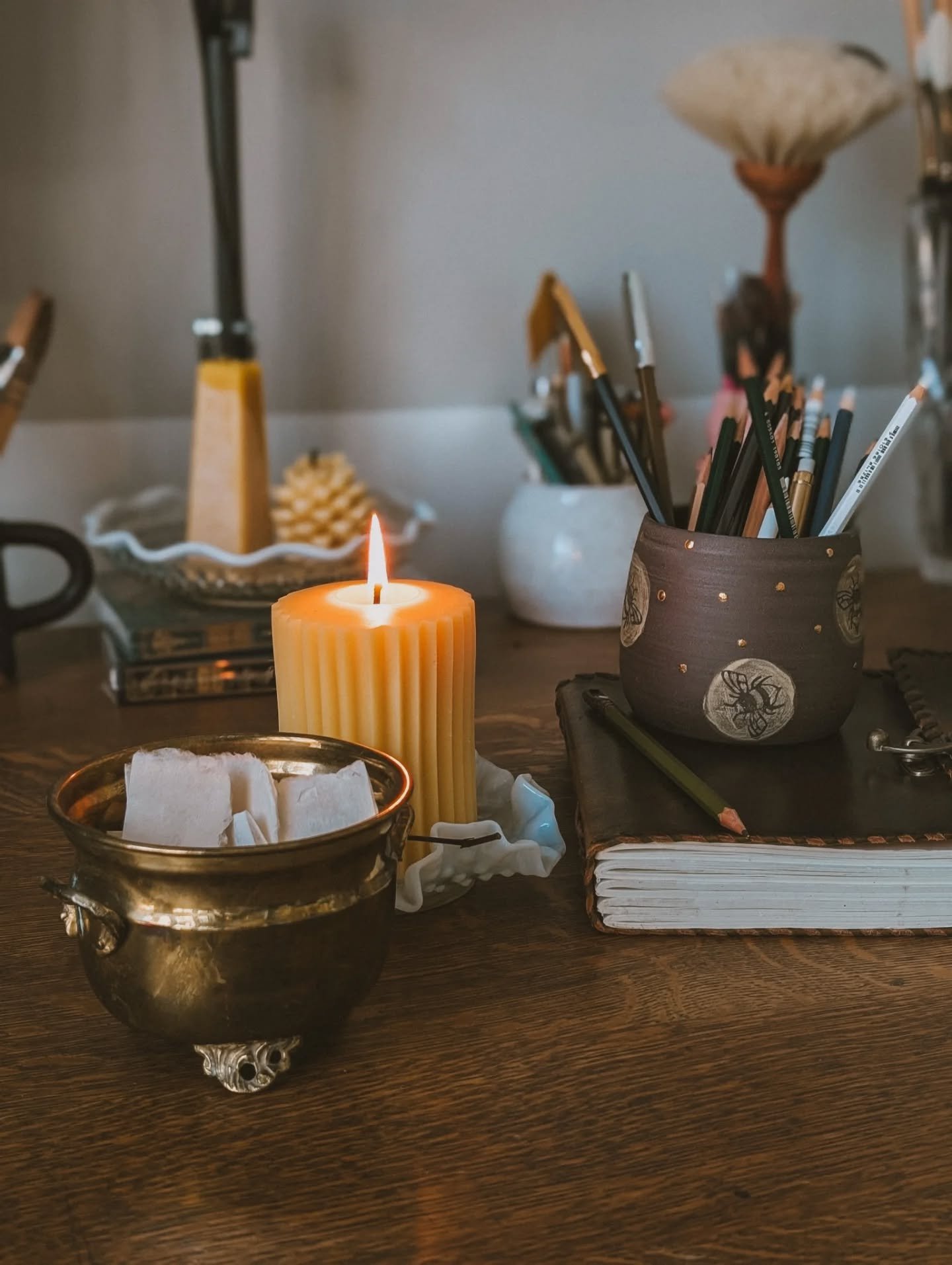 Happy Solstice!
My intentions are ready 🕯️
.
Journey back to the light.