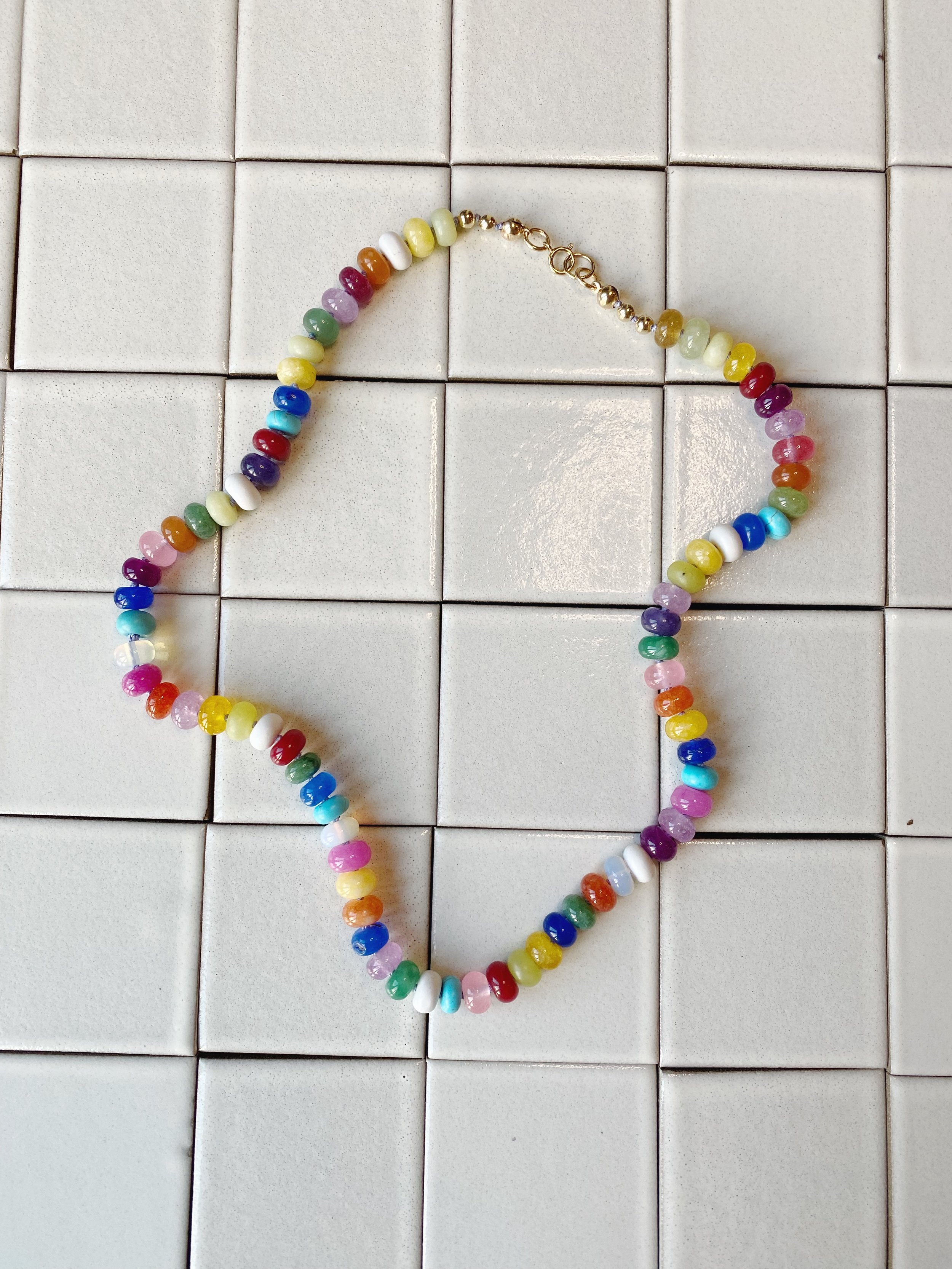 Candy Gemstone Necklace
