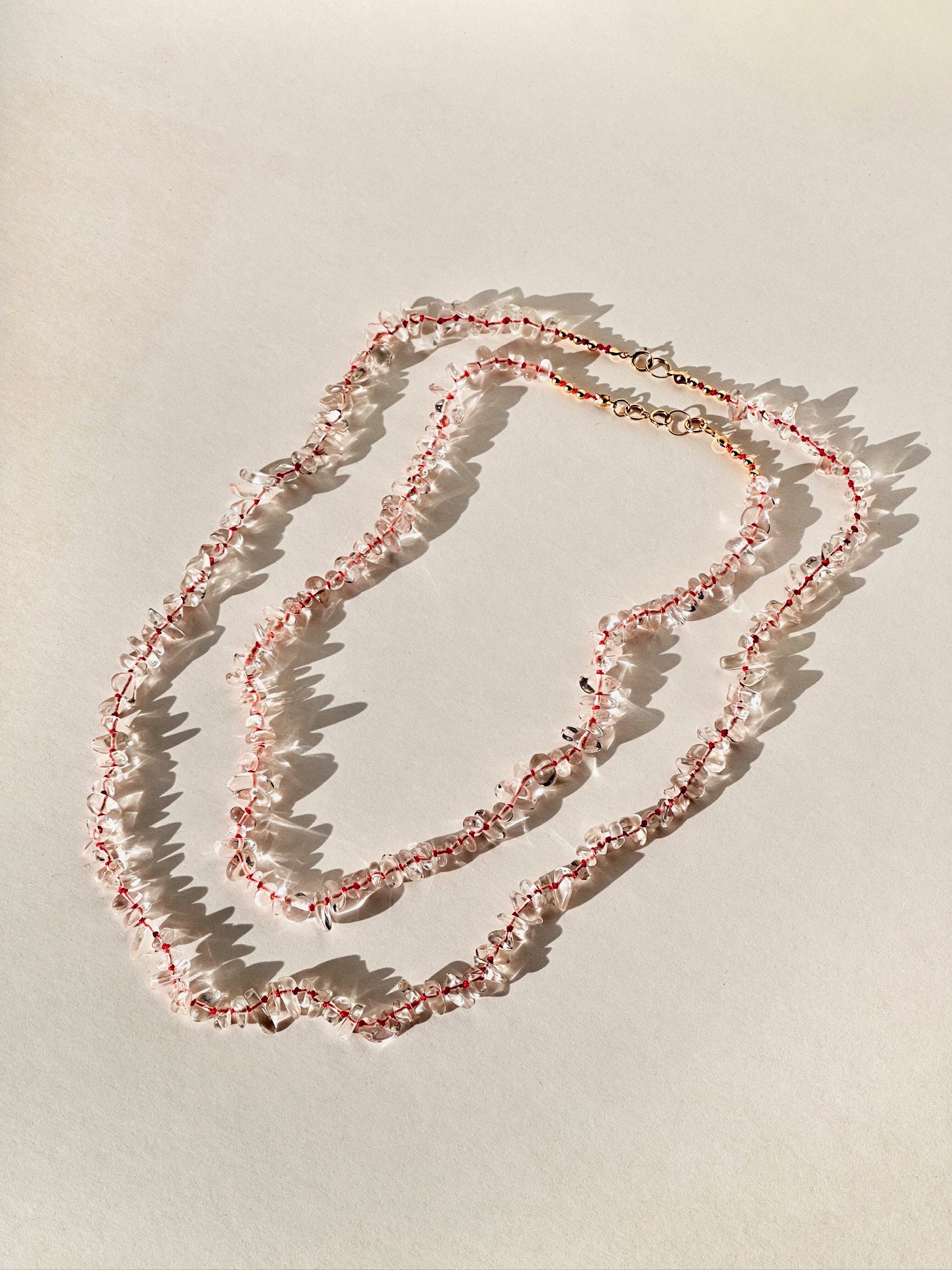Rock Candy Quartz Chips Necklace