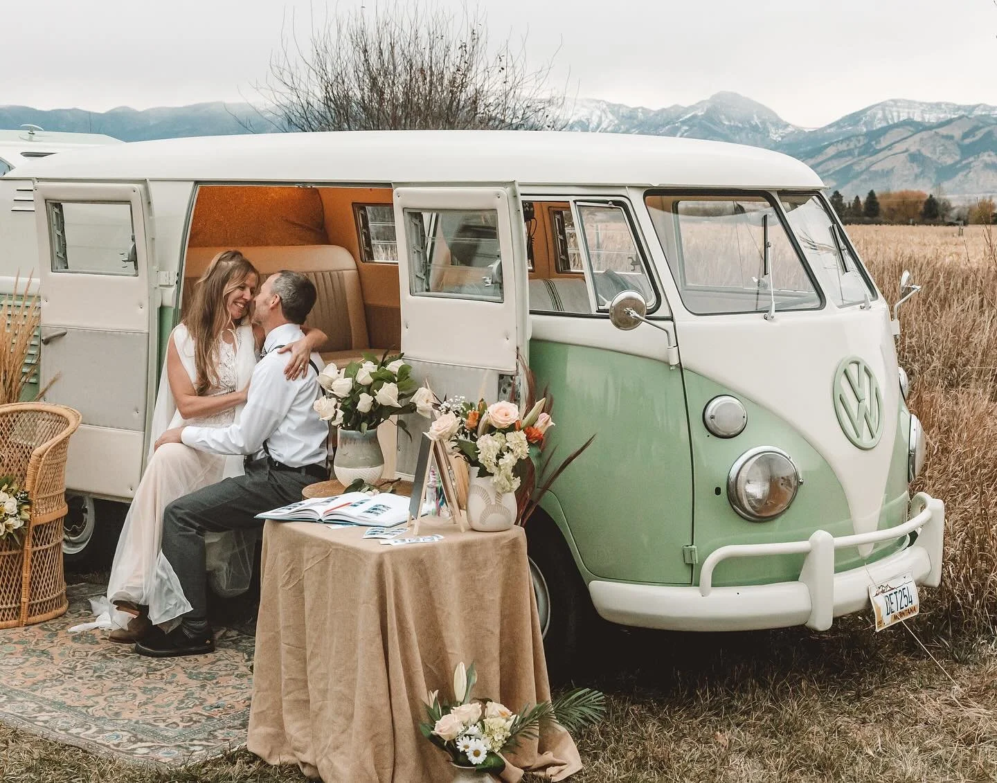 Calling all 2025 wedding couples! Are you looking for a unique and fun addition to your special day? The Sagebrush Photo Bus is here for you! With top notch customer service, a special piece of history, and keepsake photo strips for you and your gues