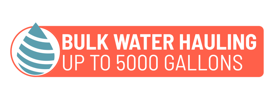 bulk water hauling up to 5000 gallons jws h2o