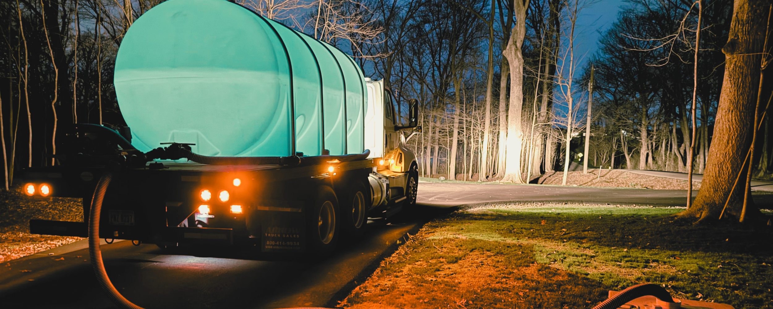 jws h2o water hauling night time emergency