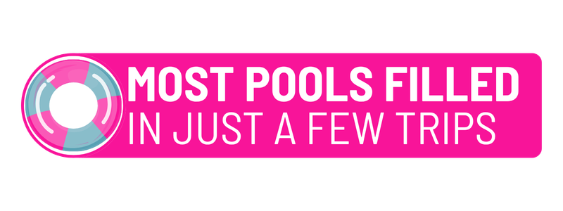 most pools filled in just a few trips bulk water water hauling jws water hauling near me