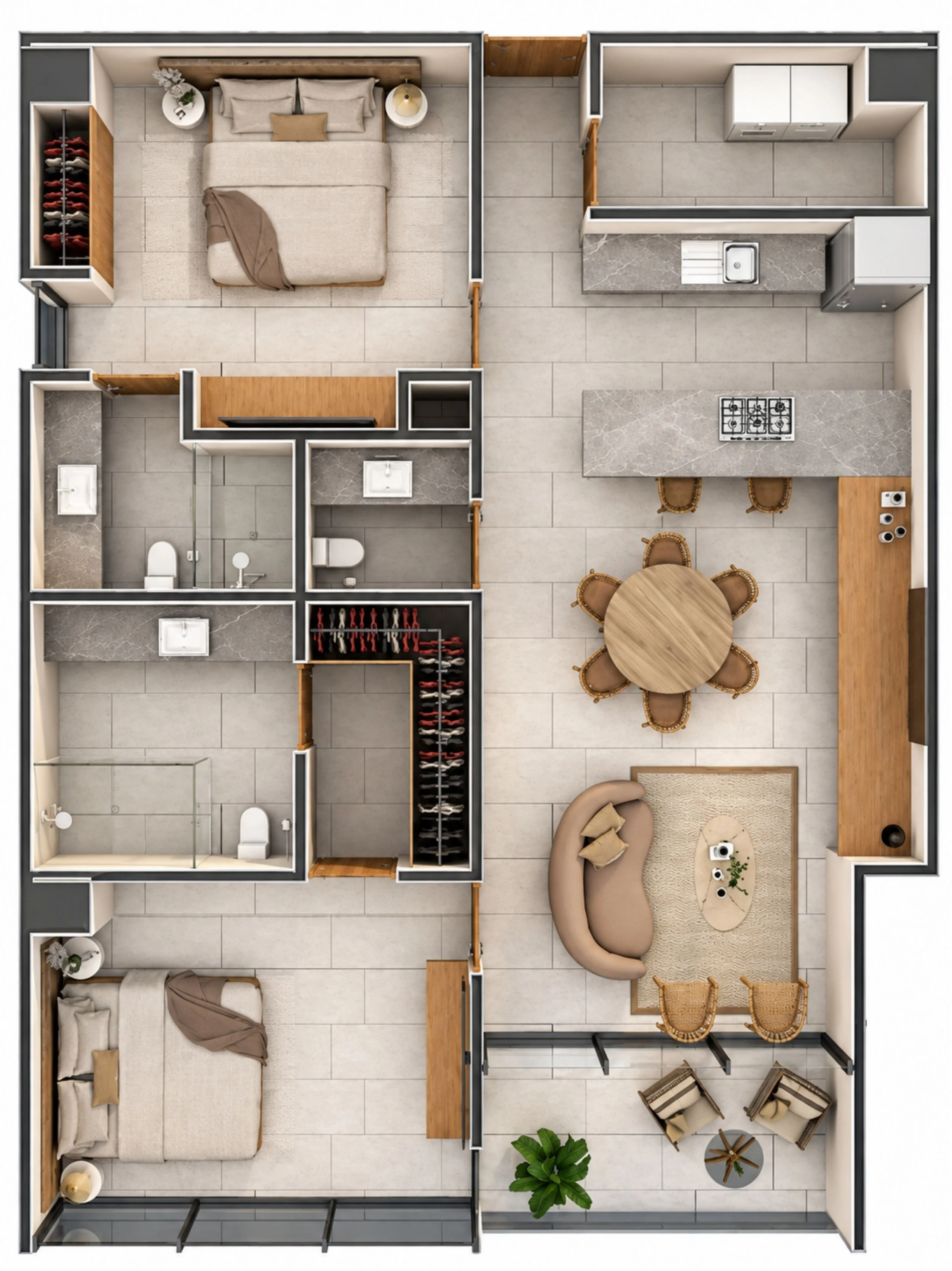 60 Norte 2 Recamaras - Inmobiliaria Veta