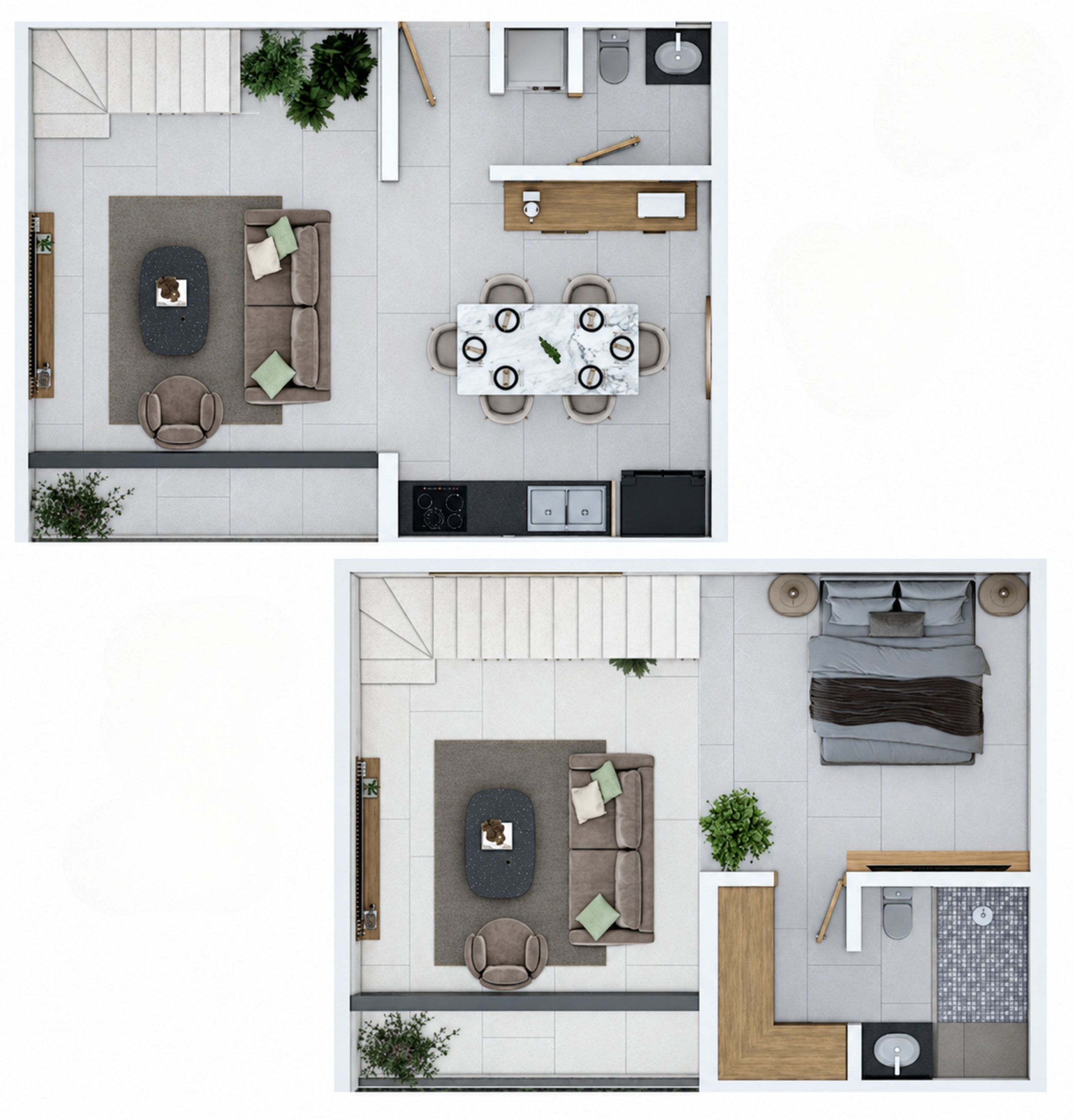 Tu y Yo Temozón - Modelo Loft - Inmobiliaria Veta