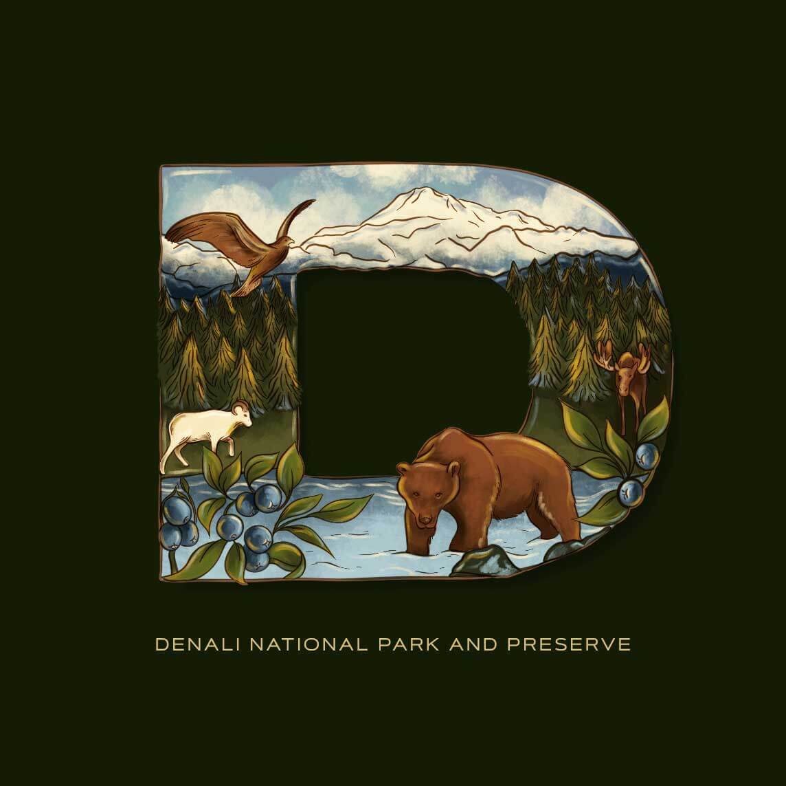 D is for Denali National Park and PreserveD is for Denali Natio