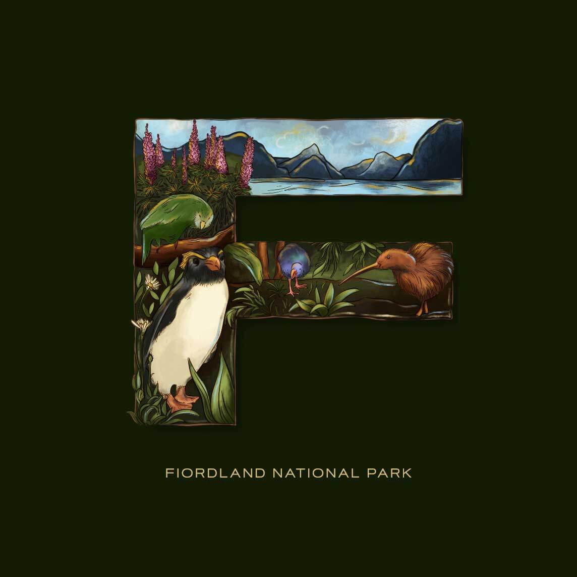 F is for Fiordland National Park