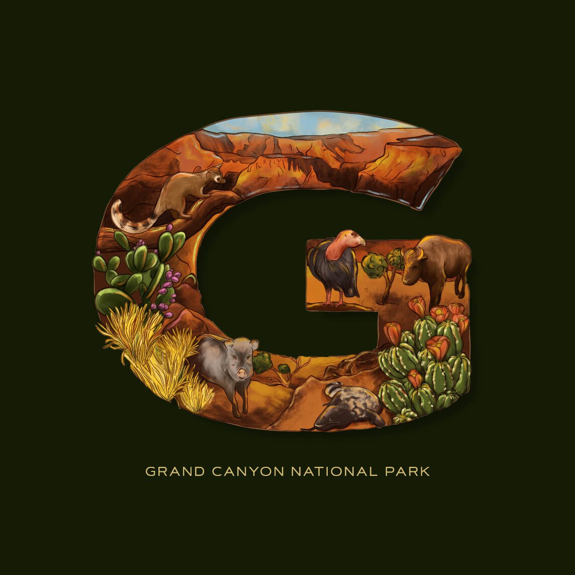 G is for Grand Canyon National Park