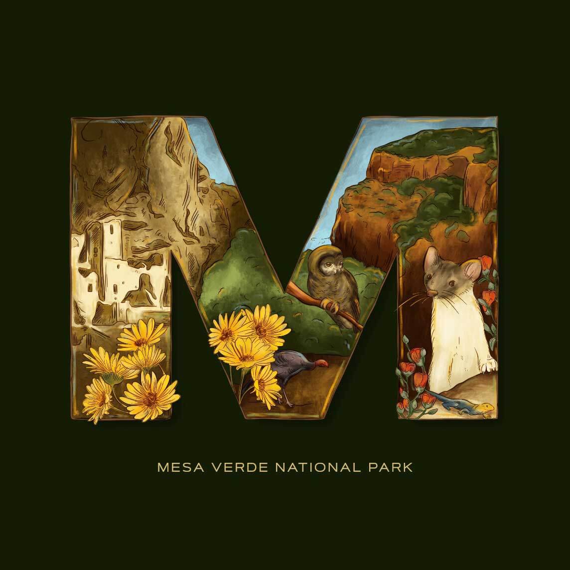 M is for Mesa Verde National Park