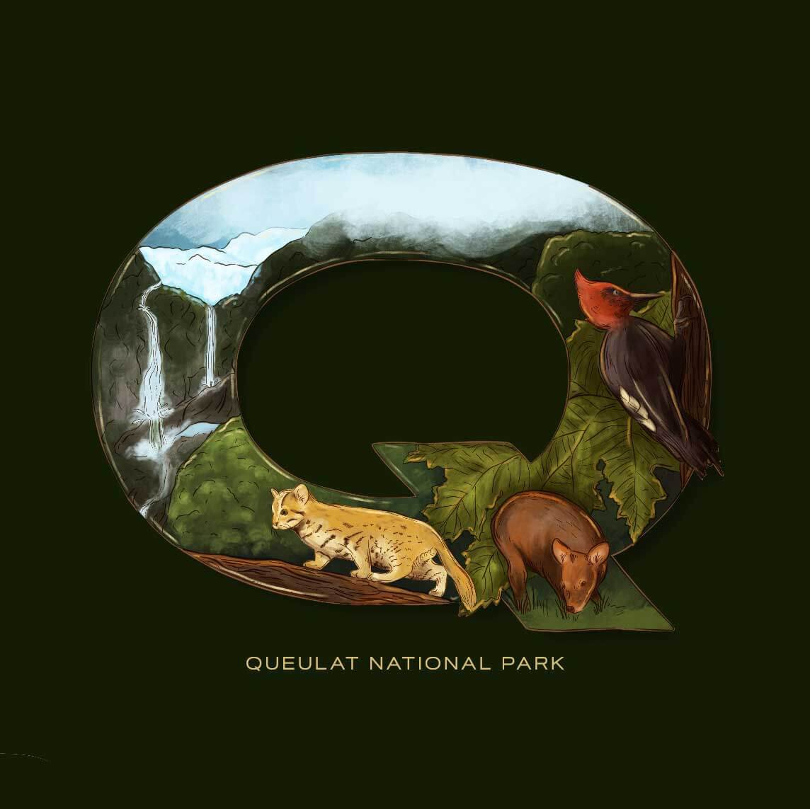 Q is for Queulat National Park