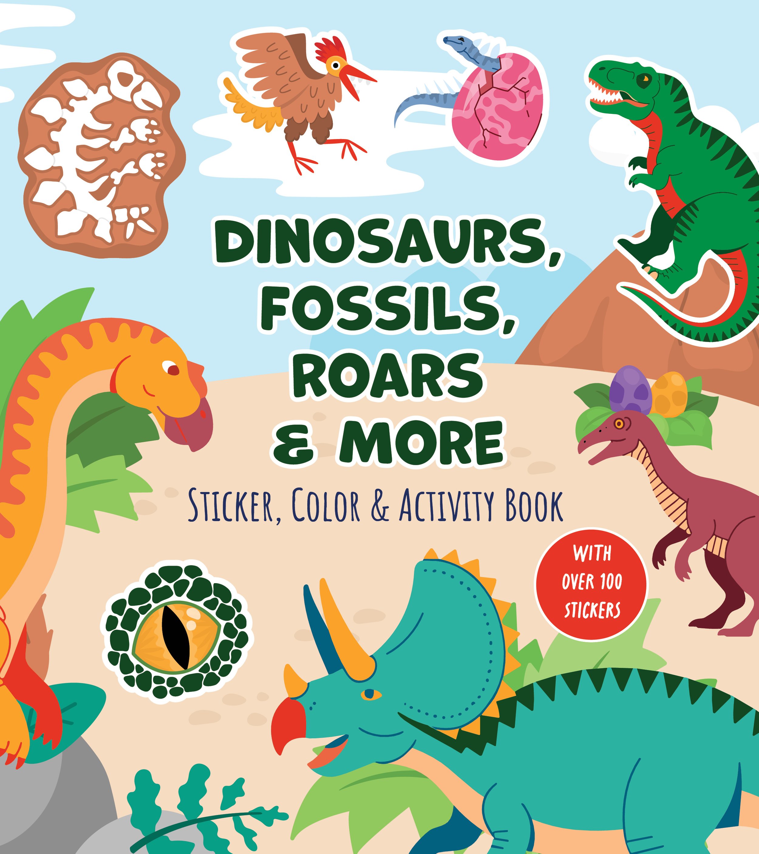 Dinosaurs, Fossils, Roars & More Sticker Activity_Cover_P2.jpg