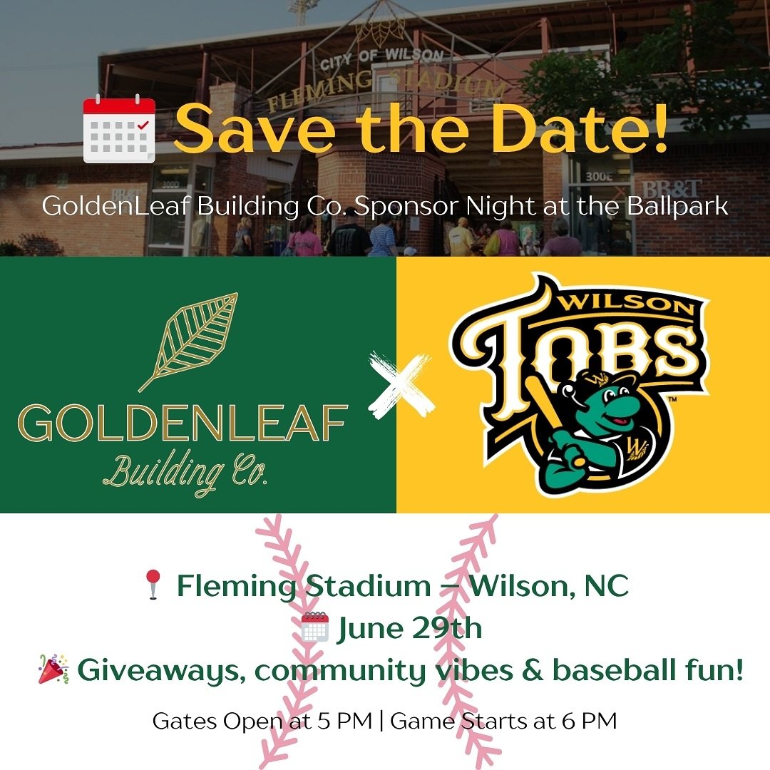 📅 Save the Date: June 29th
We’re teaming up with the @wilsontobs for a night at the ballpark — and you’re invited! ⚾️
📍 Fleming Stadium
🕔 Gates open at 5 PM | Game starts at 6 PM
🎉 A little something extra is coming your way t