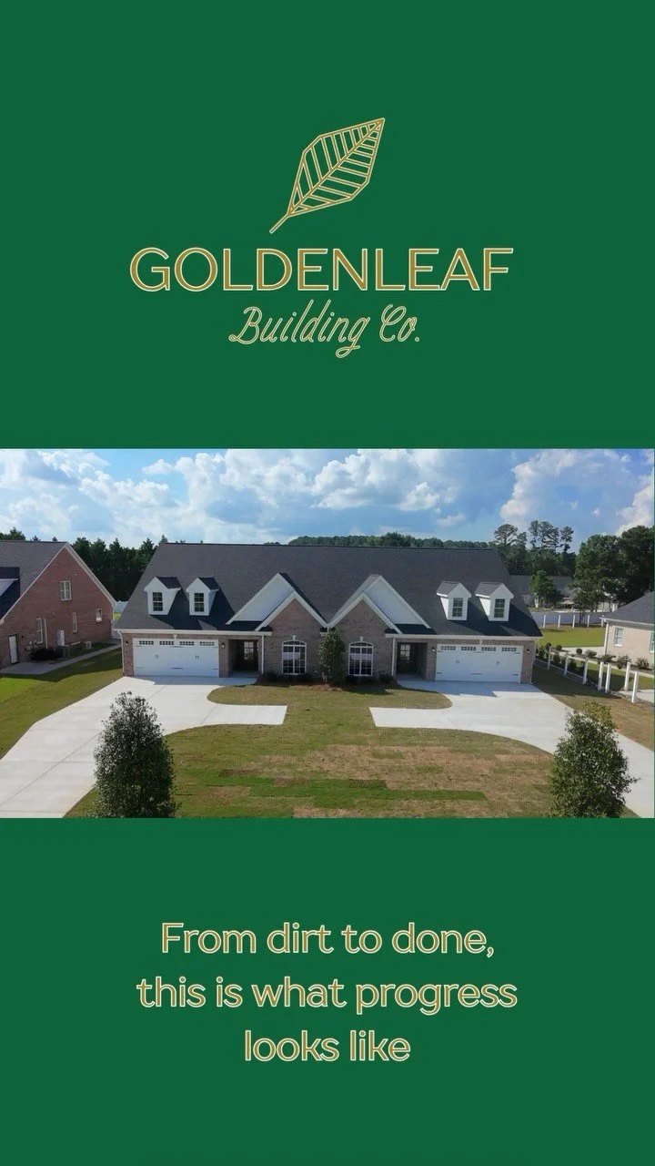 Building a home takes planning—and not just in the construction.
From foundation to final landscaping, this is what distilling an entire build into 30 seconds looks like.
.
.
.
.
#GoldenLeafBuildingCo #customhome #homebuilder #newhome #Desig