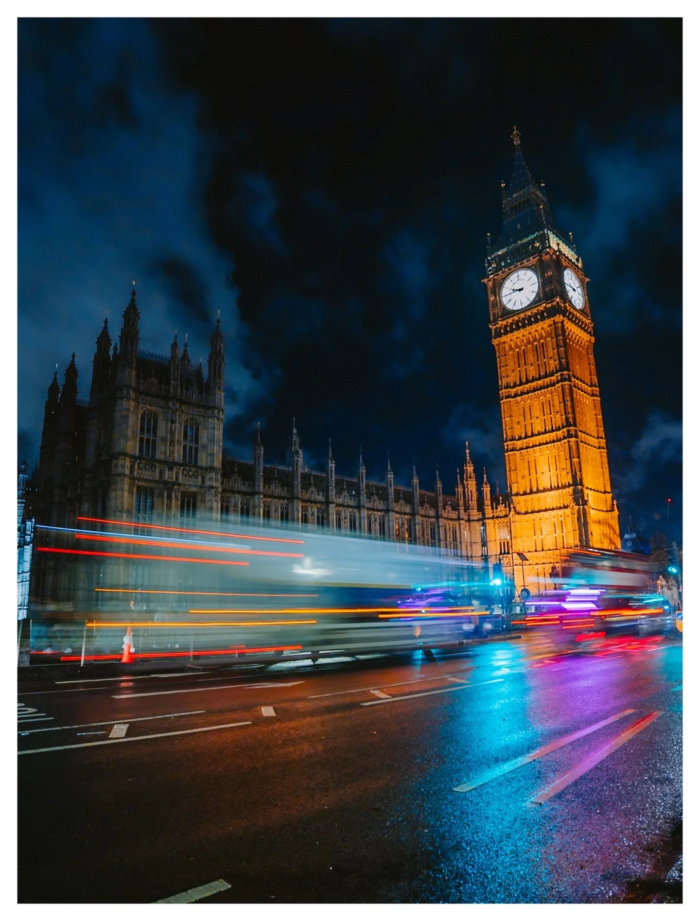 Rainy London Streets.