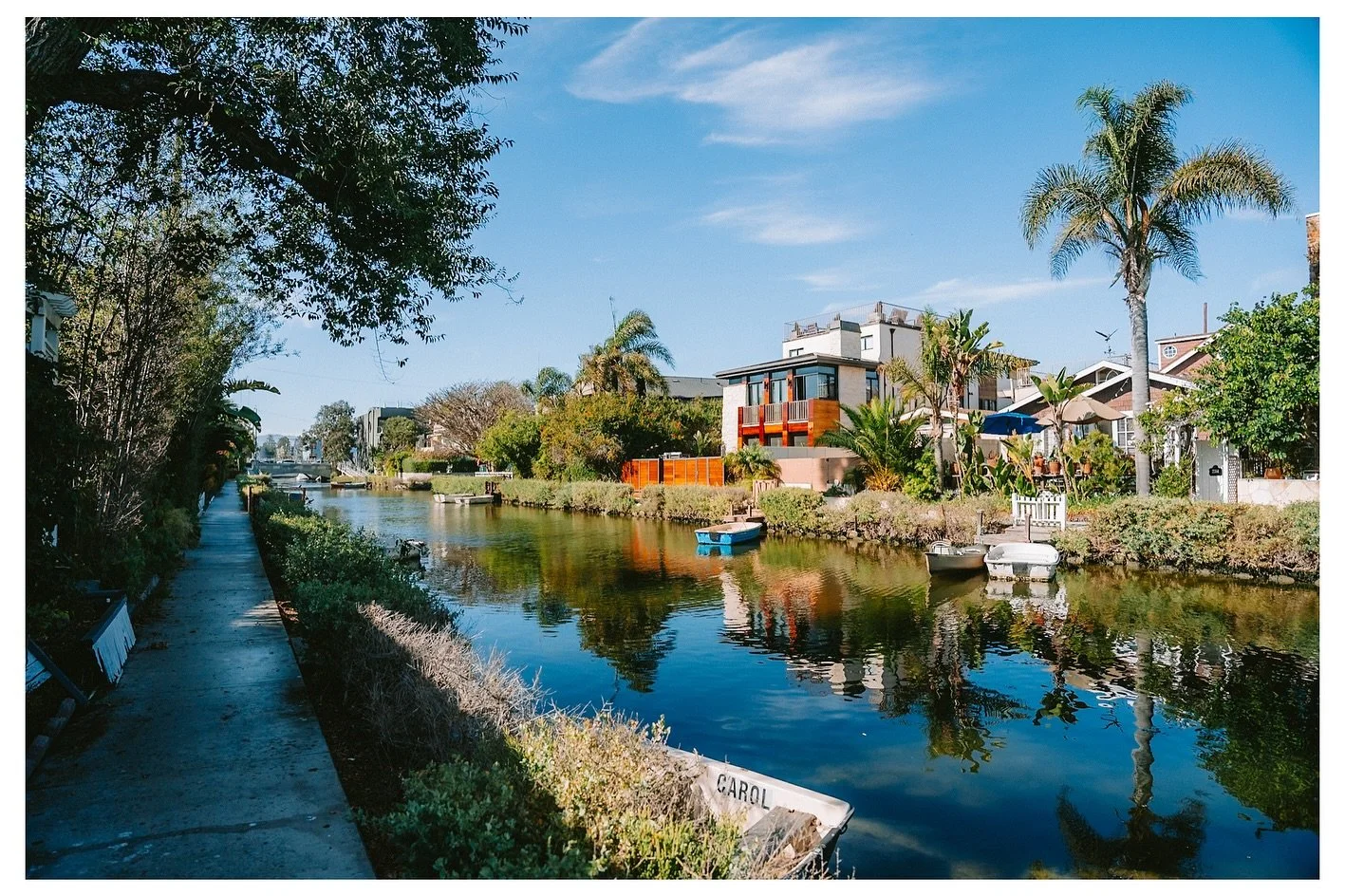 An afternoon stroll around the canals in Venice, CA.