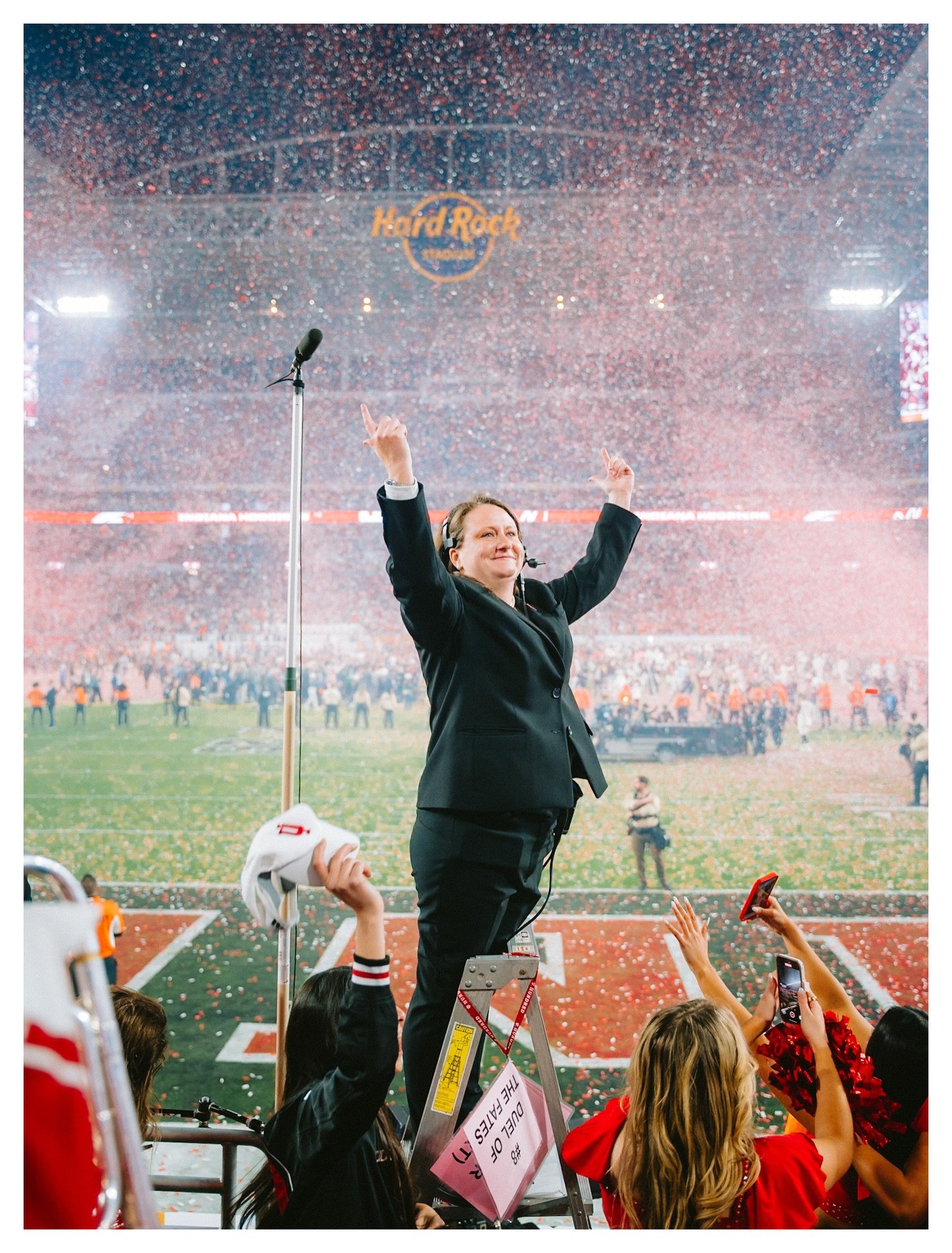 Still not over Monday. Hoosiers on top of the world 🥇