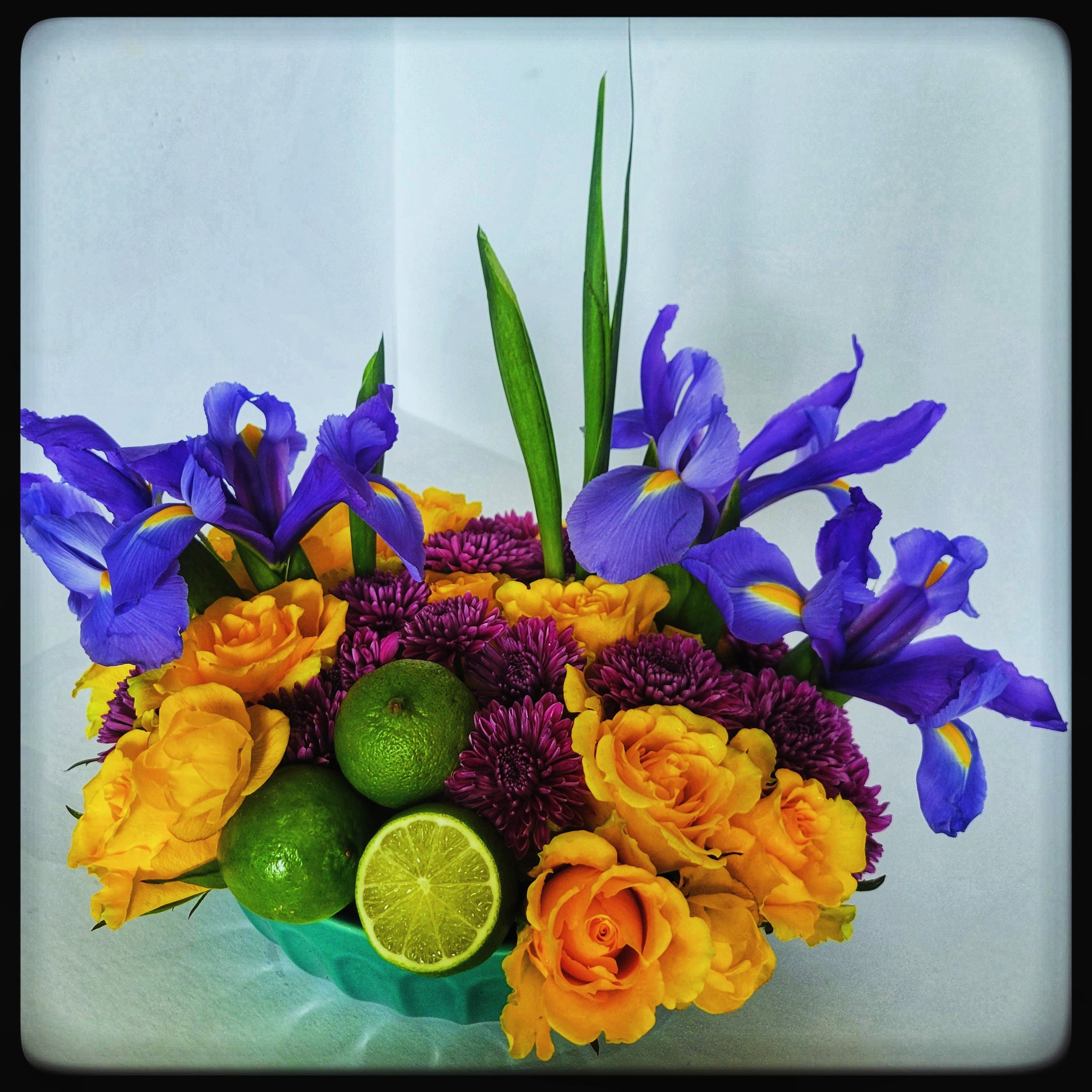 Della Robbia Fruit and Flower Arrangement