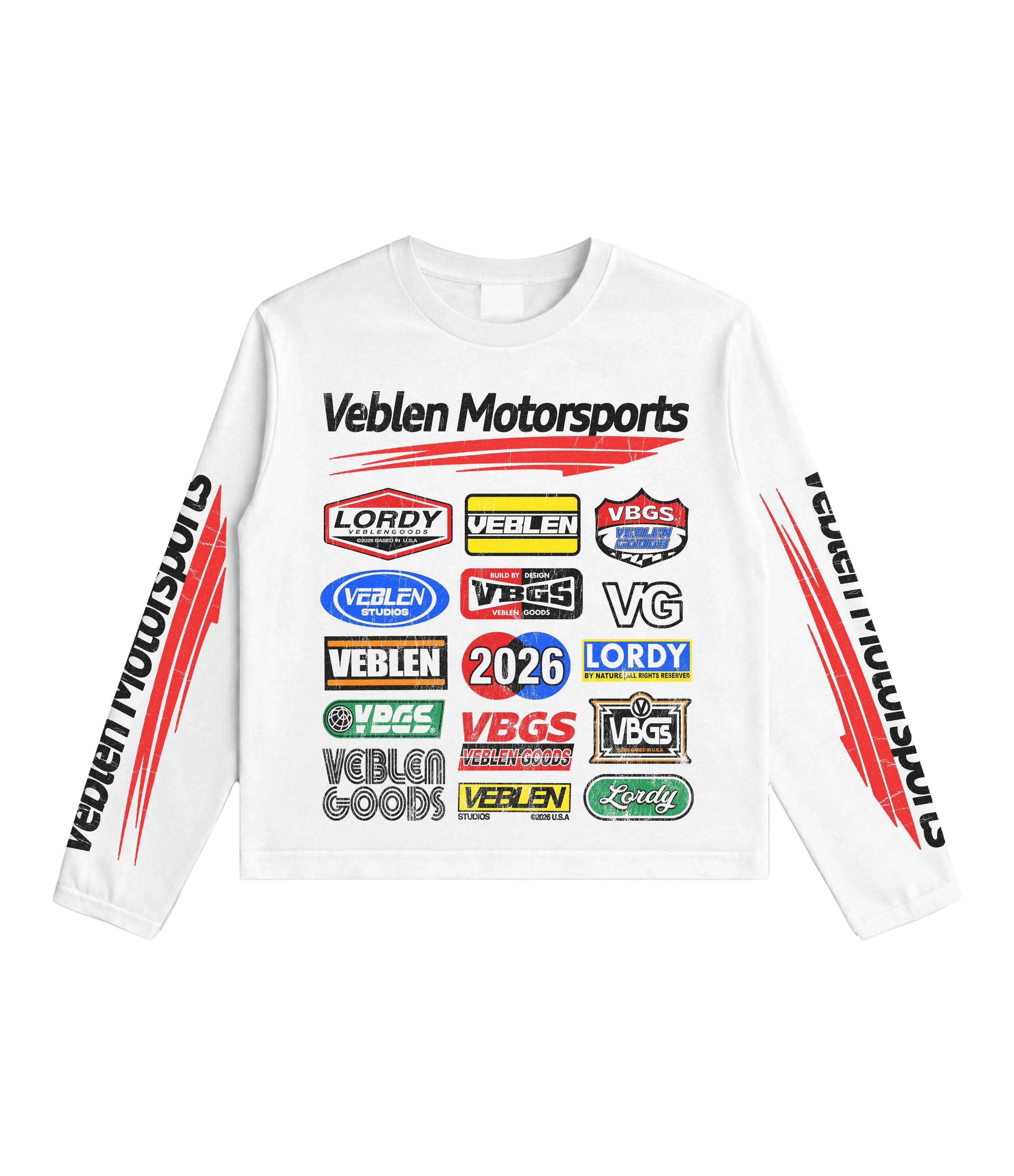 "VEBLEN MOTORSPORTS" LONG SLEEVE