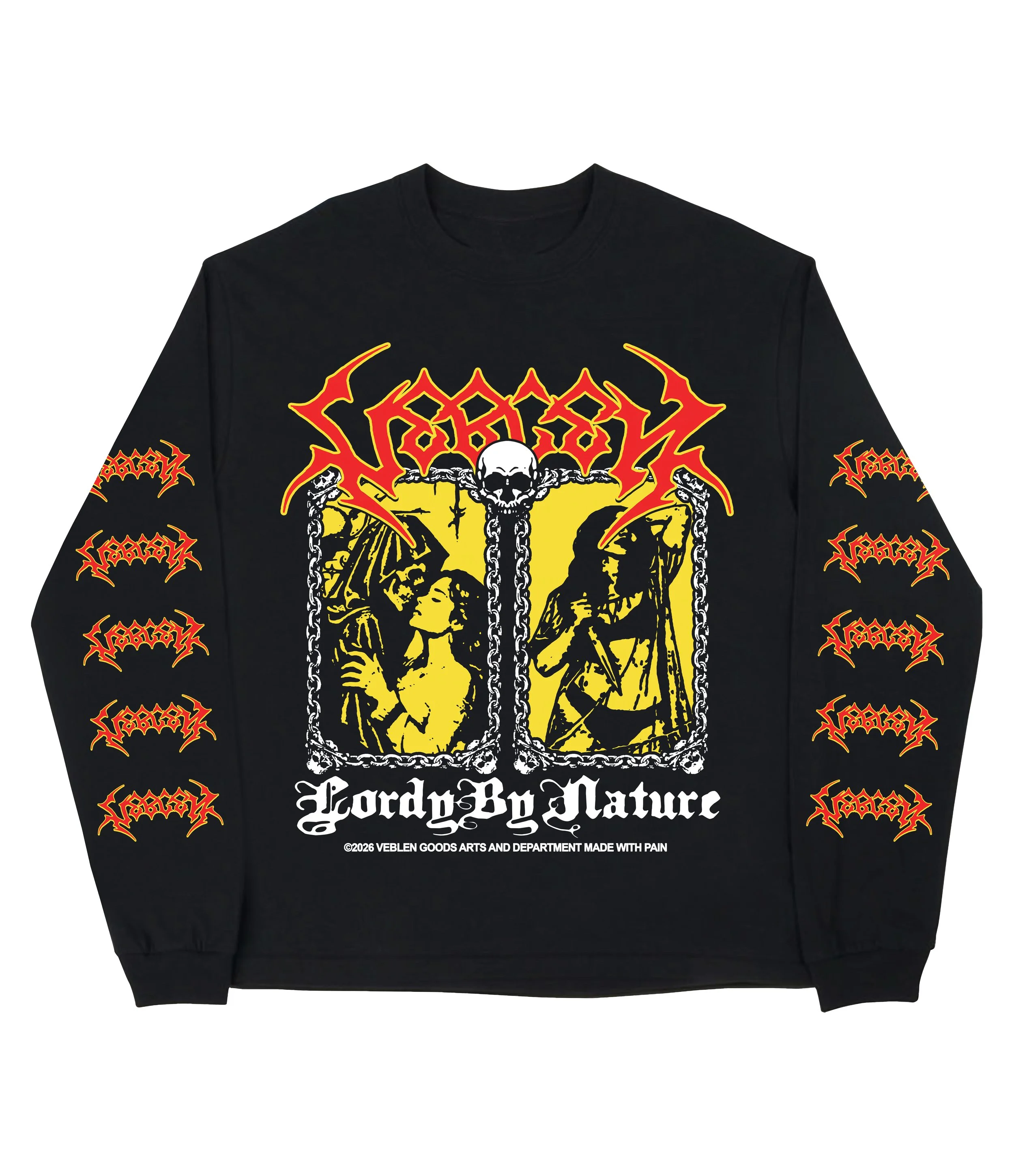 "LOVE U 2 DEATH"  LONG SLEEVE